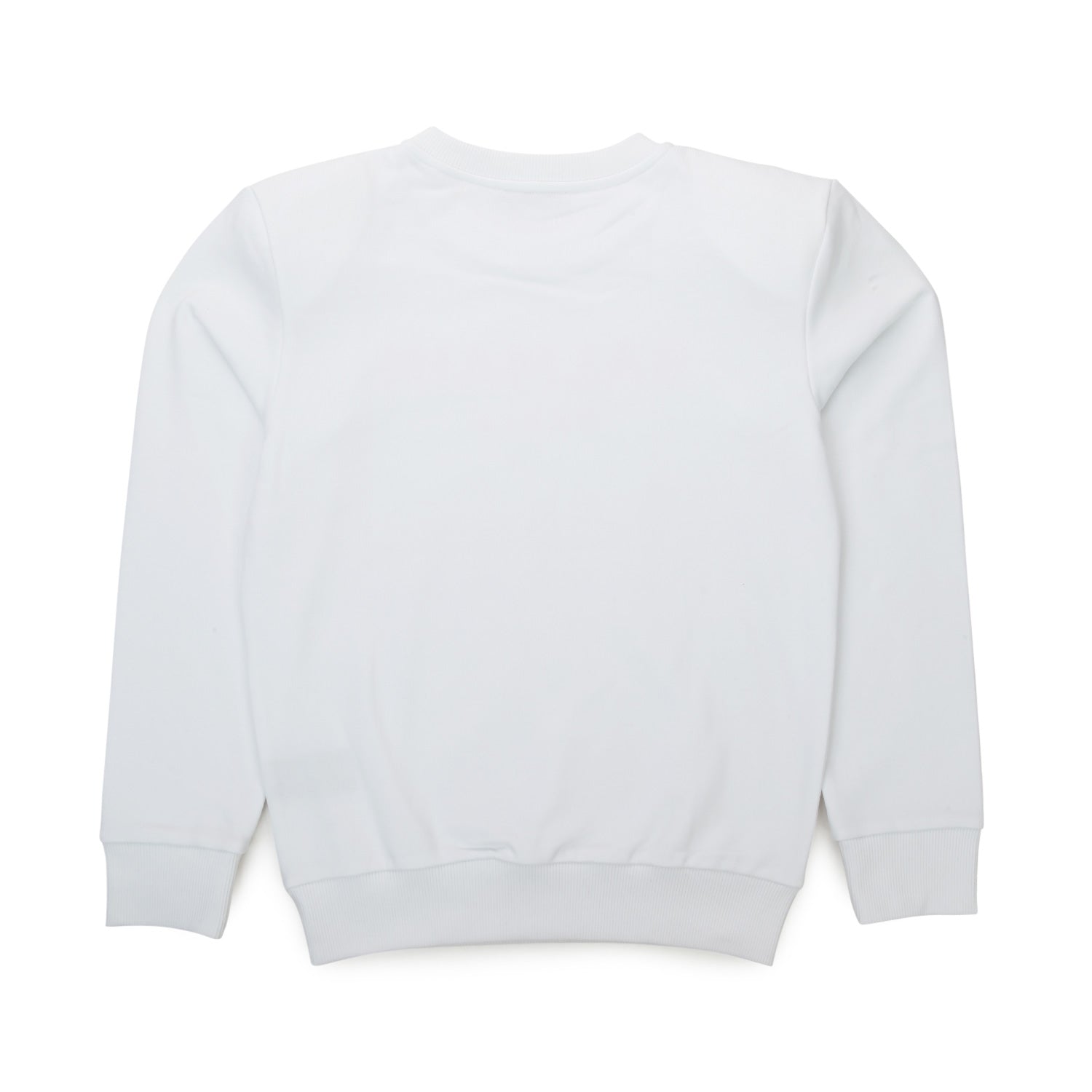 FELPA BIANCA CON BOTTONI SILVER BAMBINA E TEEN - annameglio.com abbigliamento moda