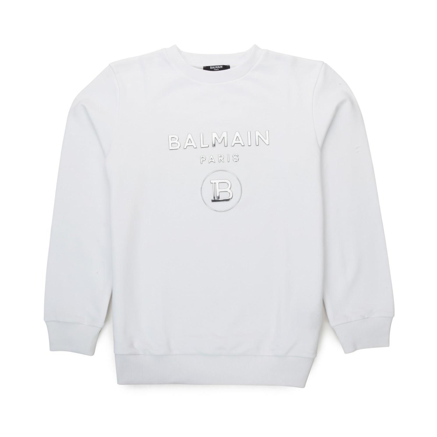 FELPA BIANCA E ARGENTO BAMBINA E TEEN - annameglio.com abbigliamento moda