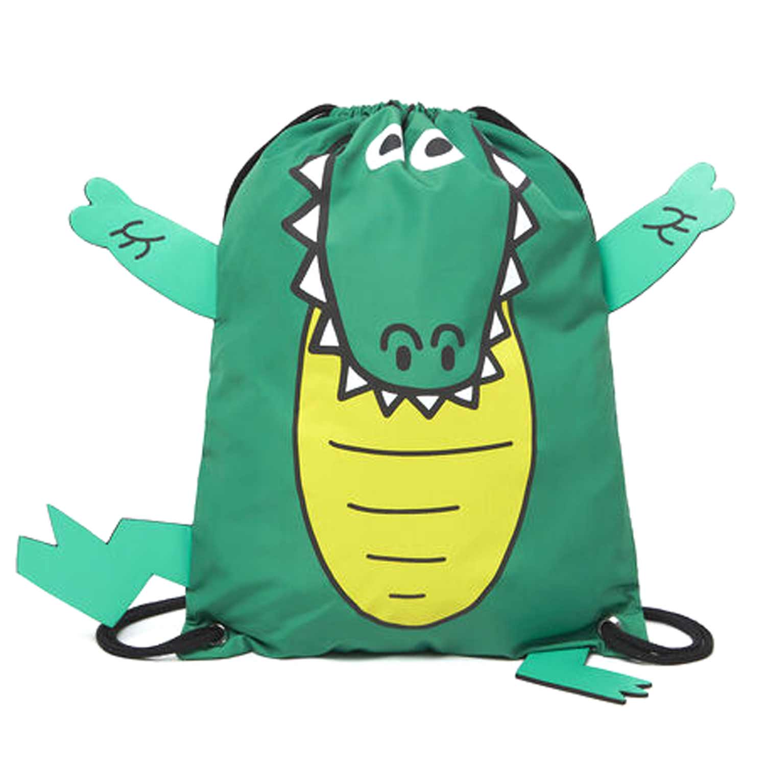 ZAINO COCCODRILLO VERDE BAMBINO UNISEX - annameglio.com abbigliamento moda