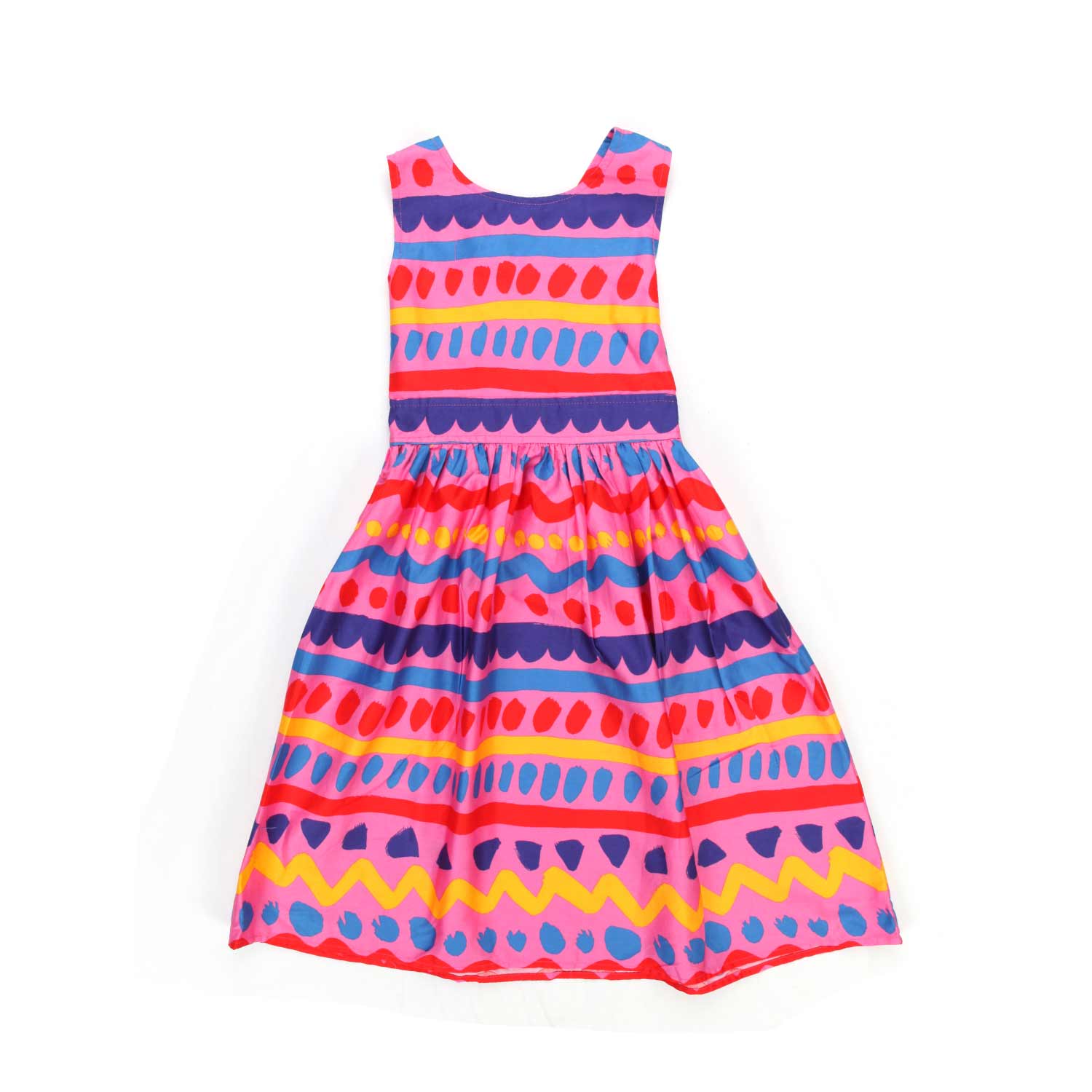 ABITO MULTICOLOR BIMBA TEEN - annameglio.com abbigliamento moda