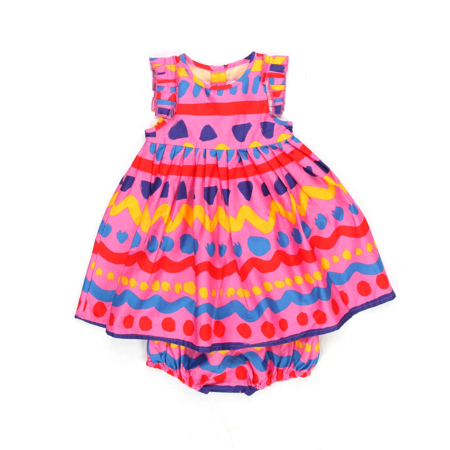 ABITO MULTICOLOR NEONATA BIMBA - annameglio.com abbigliamento moda