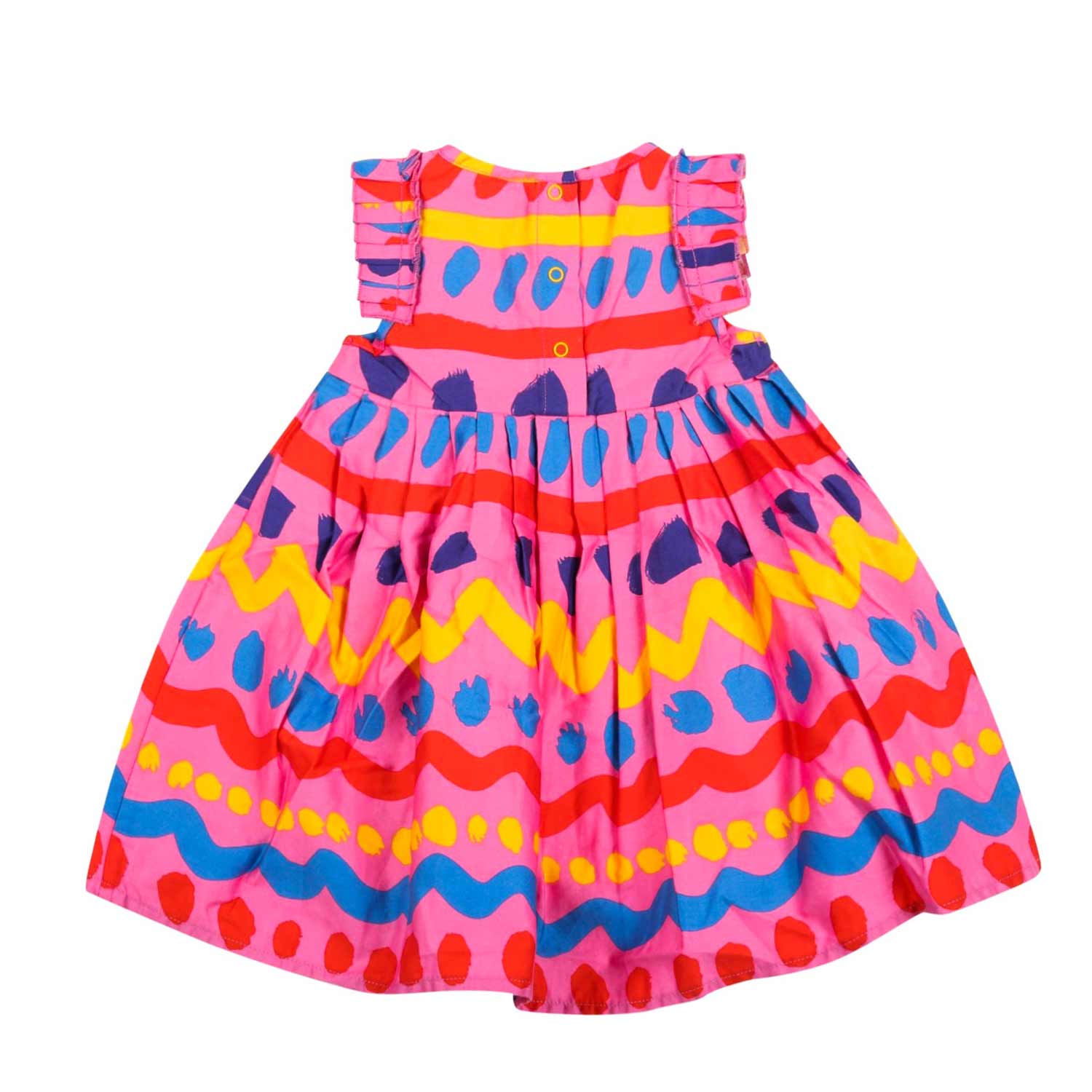 ABITO MULTICOLOR NEONATA BIMBA - annameglio.com abbigliamento moda