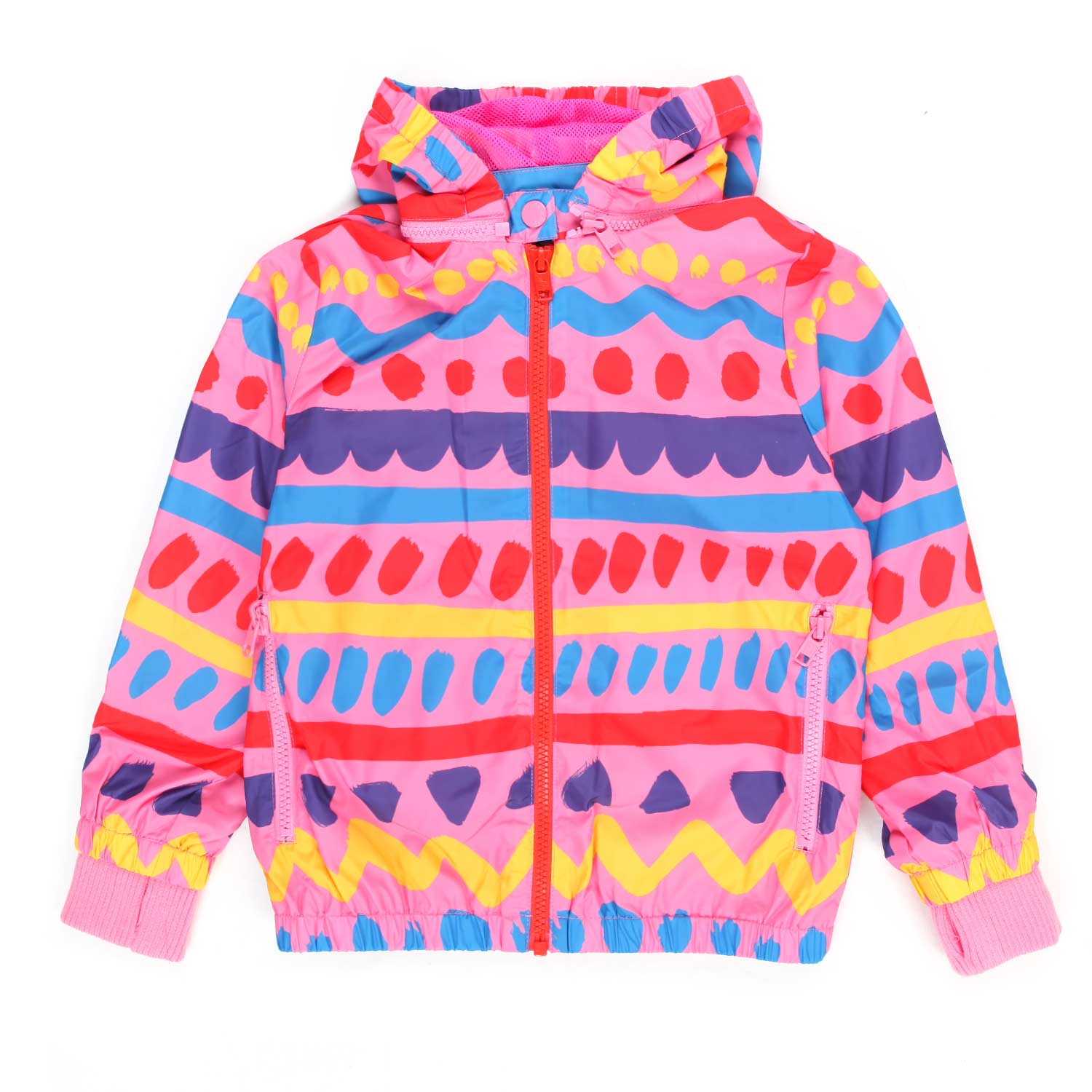 GIACCA ROSA E MULTICOLOR BAMBINA E TEEN - annameglio.com abbigliamento moda