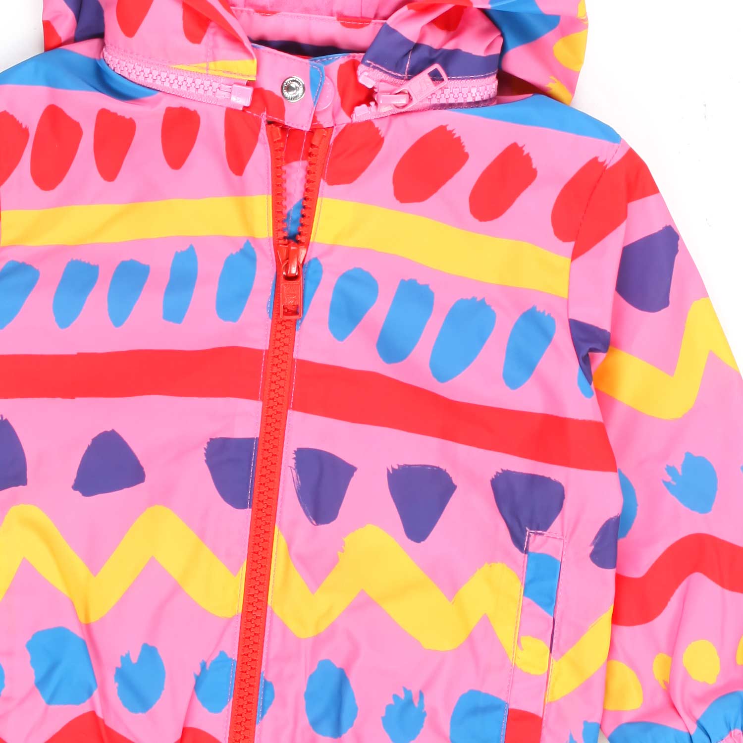 GIACCA ROSA E MULTICOLOR BAMBINA BABY - annameglio.com abbigliamento moda