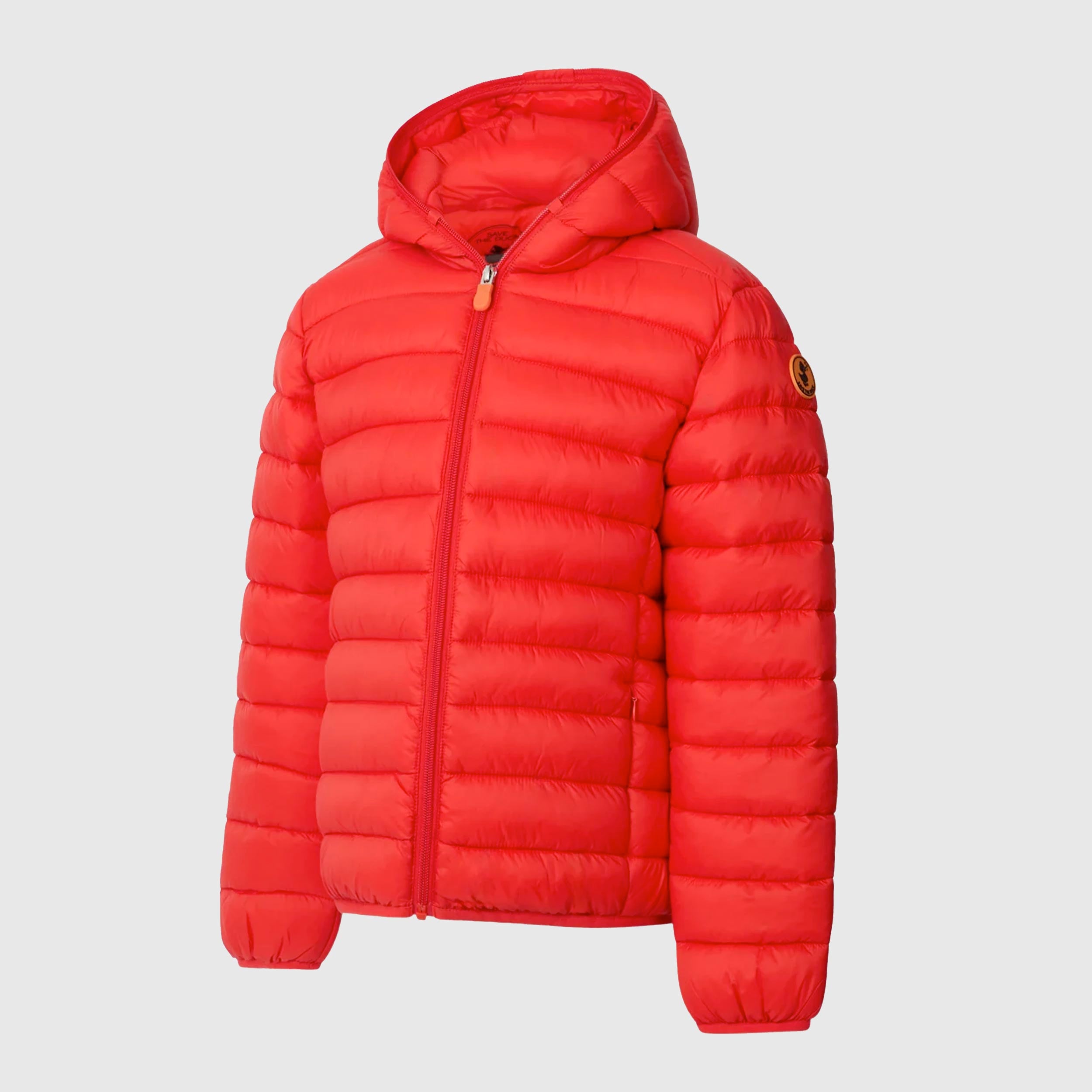 Piumino Rosso Animal Free Dony Firmato SAVE THE DUCK