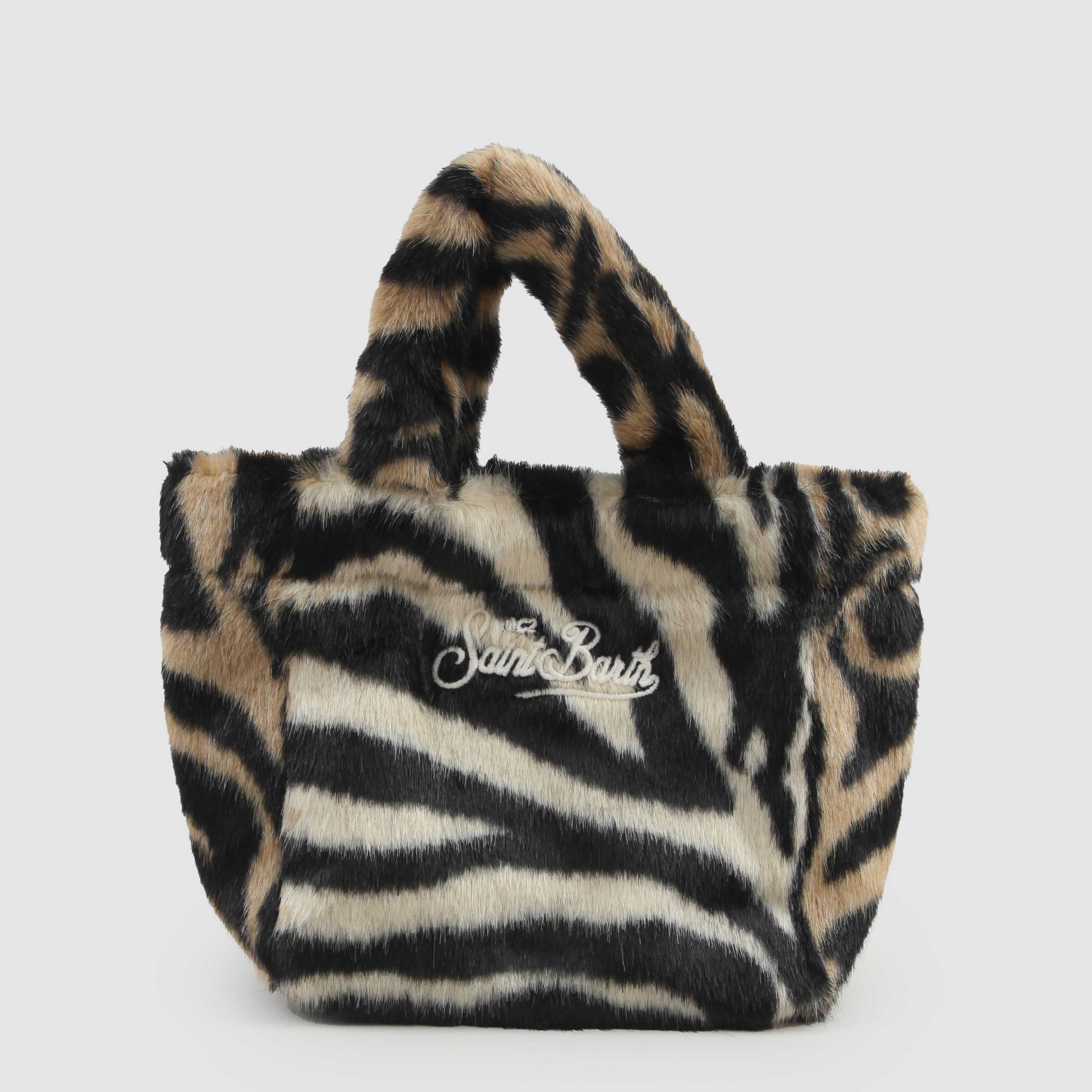 MC2 SAINT BARTH Zebra Mini Vanity Bag