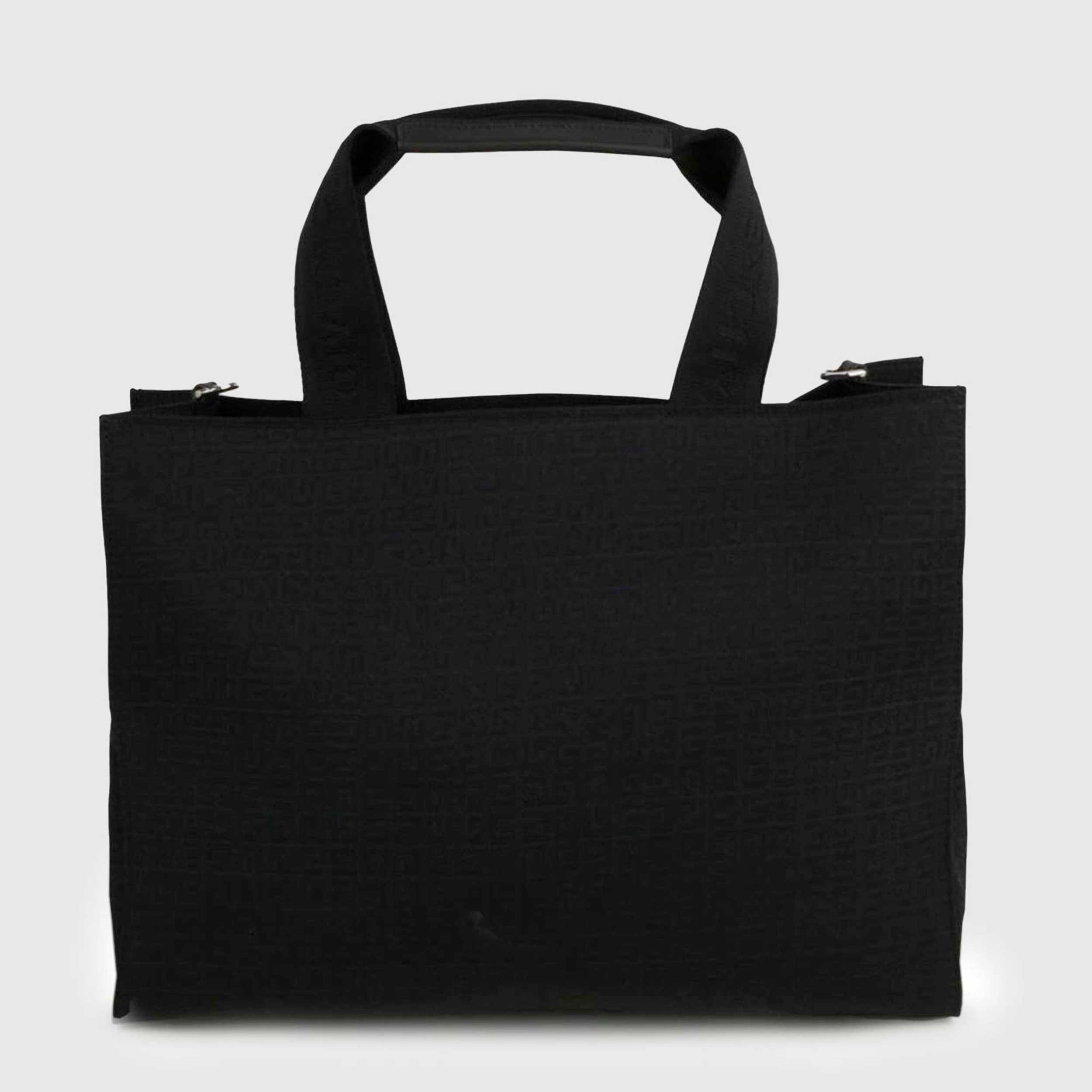 Black Changing Bag with Embroidery by GIVENCHY