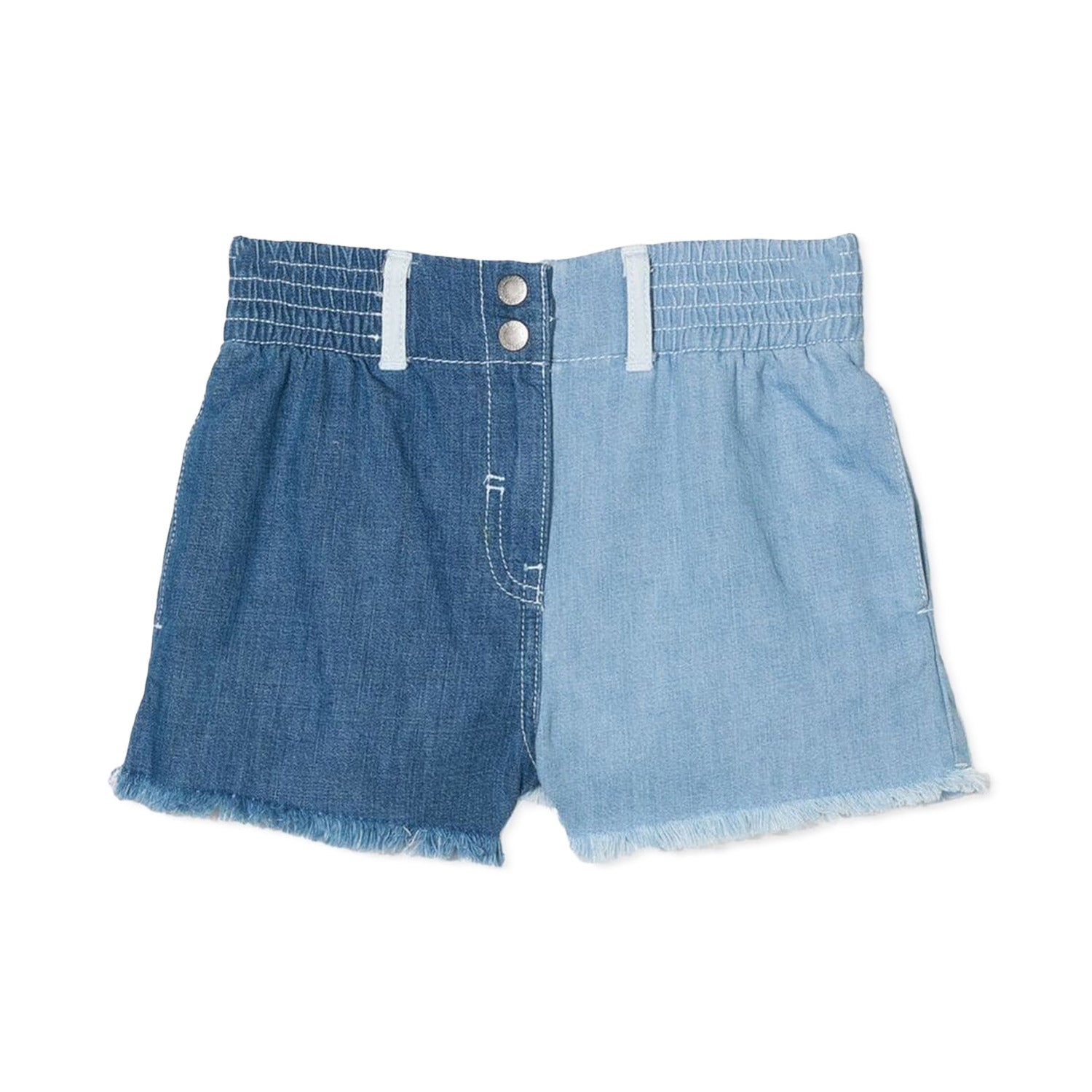 SHORTS IN DENIM BICOLORE BAMBINA E TEEN - annameglio.com abbigliamento moda
