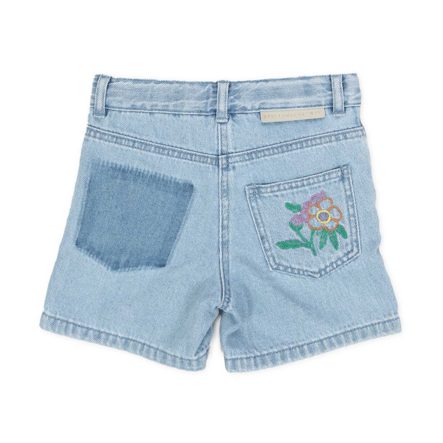 SHORTS DI JEANS CON RICAMI BAMBINA E TEEN - annameglio.com abbigliamento moda