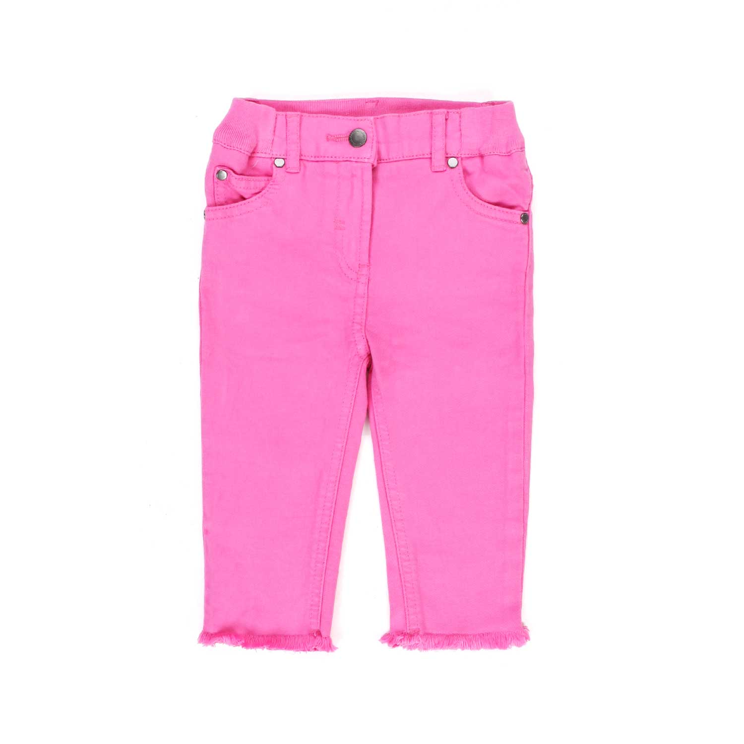 MINI JEANS FUCSIA BAMBINA BABY - annameglio.com abbigliamento moda