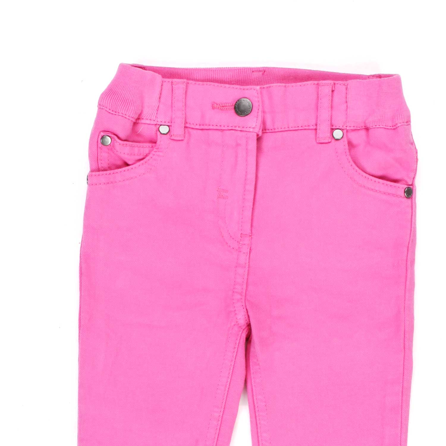 MINI JEANS FUCSIA BAMBINA BABY - annameglio.com abbigliamento moda