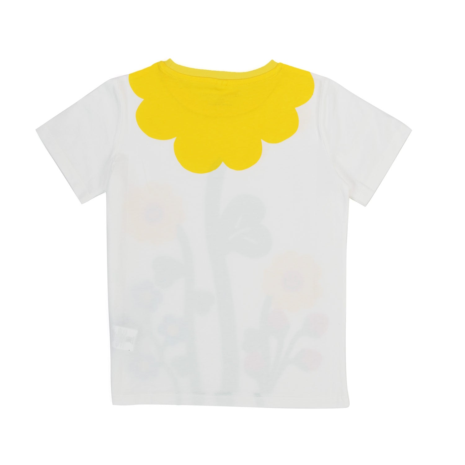 T-SHIRT BIANCA CON FIORI BAMBINA - annameglio.com abbigliamento moda