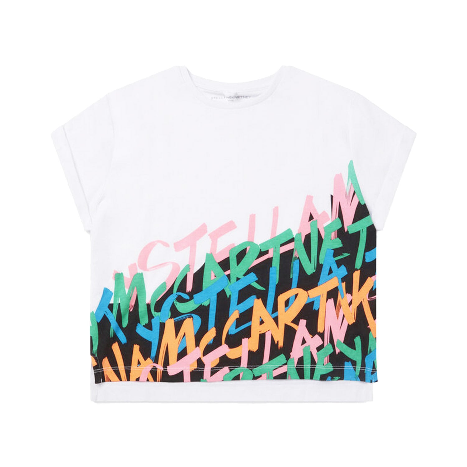 T-SHIRT BIANCA E MULTICOLOR BAMBINA E TEEN - annameglio.com abbigliamento moda