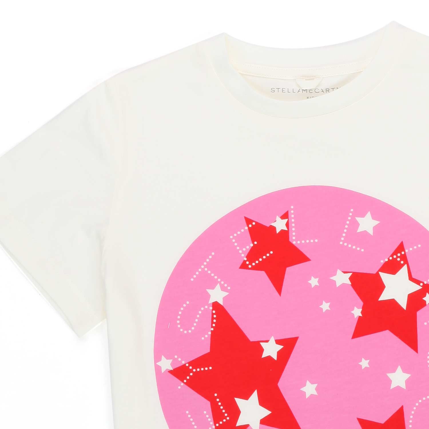 T-SHIRT BIANCO PANNA E ROSA BAMBINA E TEEN - annameglio.com abbigliamento moda