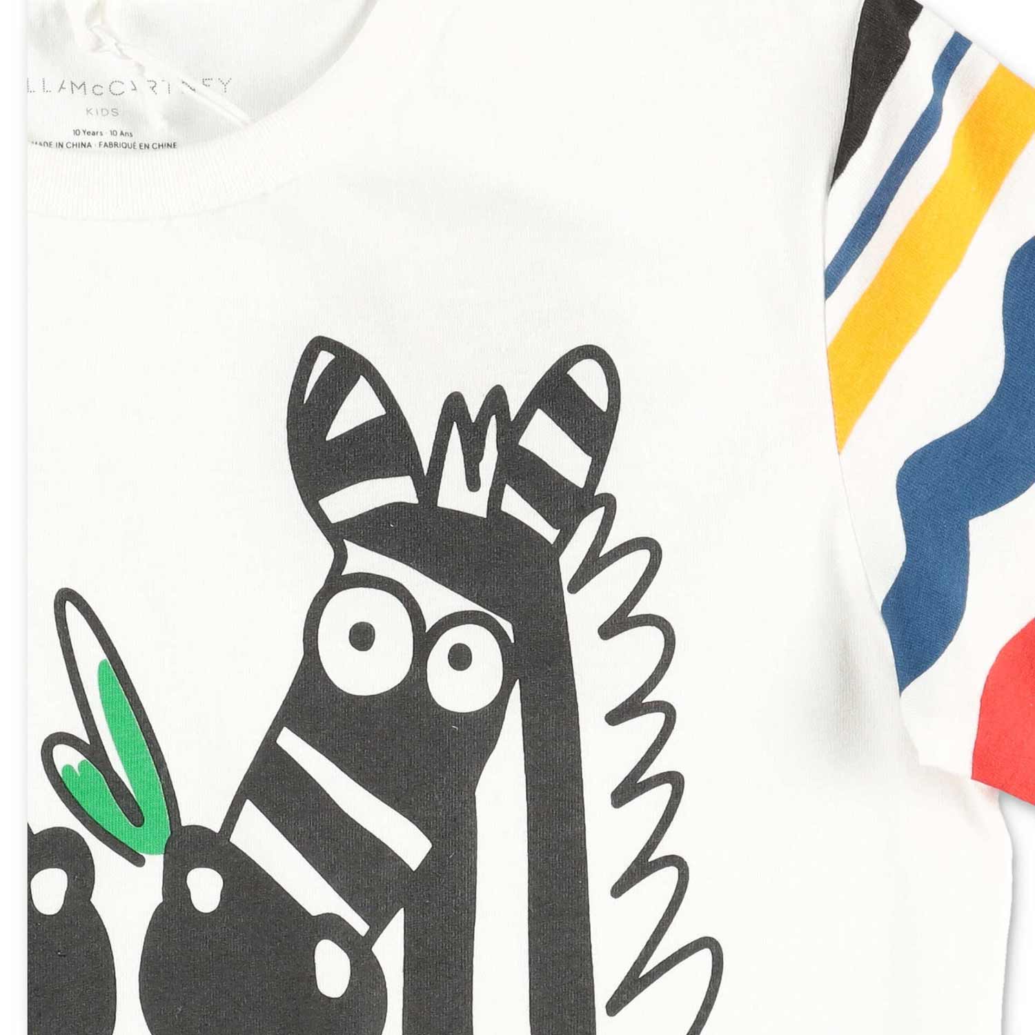 T-SHIRT STAMPA ZEBRE BIMBA - annameglio.com abbigliamento moda