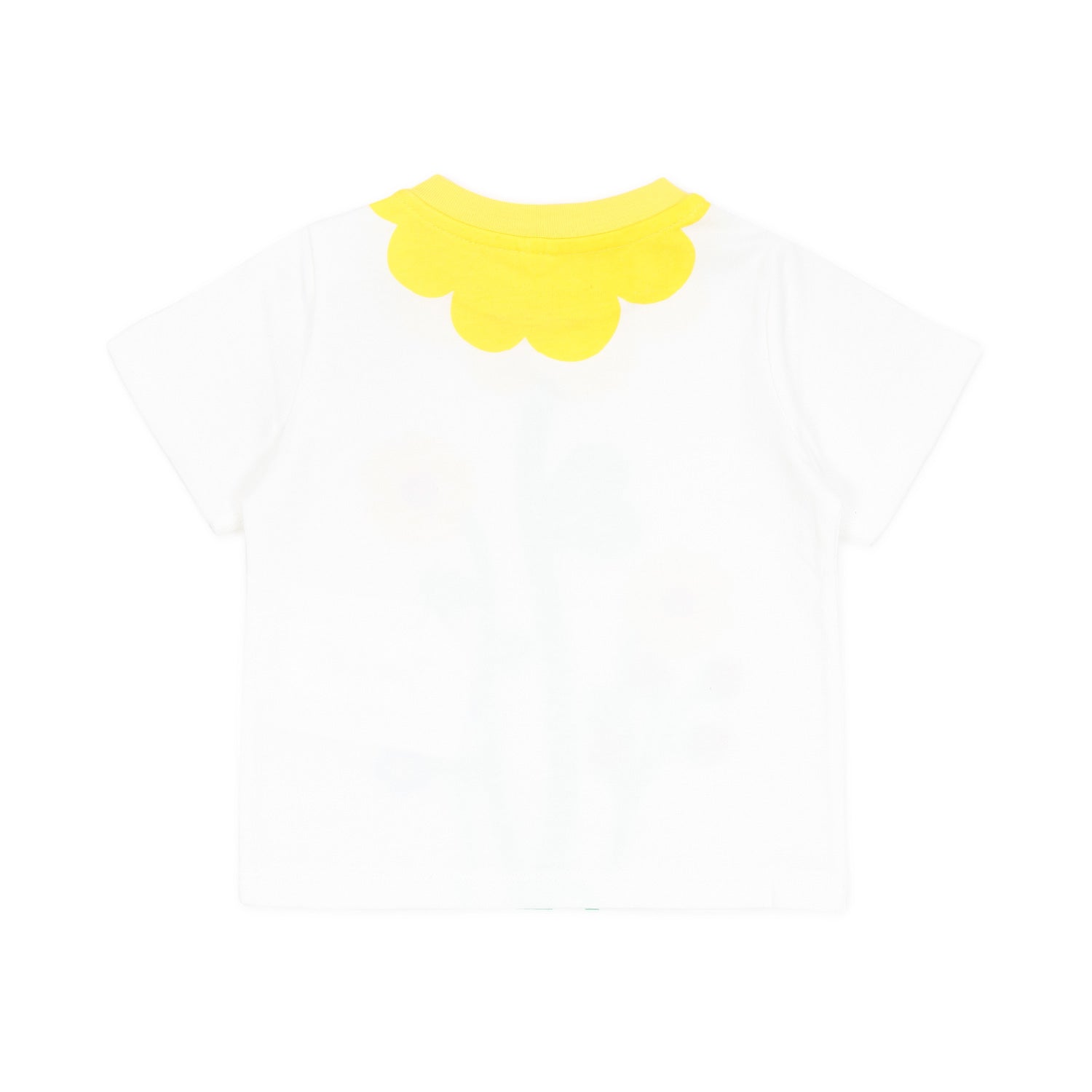 T-SHIRT BIANCA CON FIORI BAMBINA BABY - annameglio.com abbigliamento moda