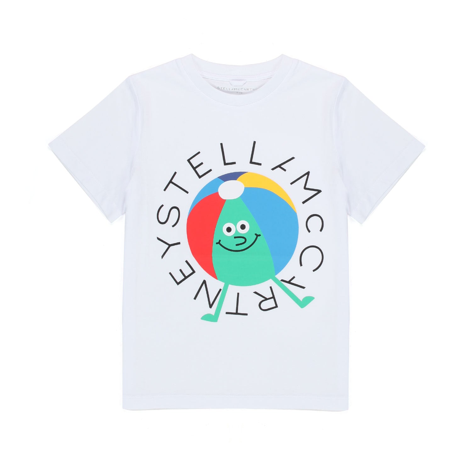 T-SHIRT BIANCA STAMPATA BAMBINO UNISEX - annameglio.com abbigliamento moda