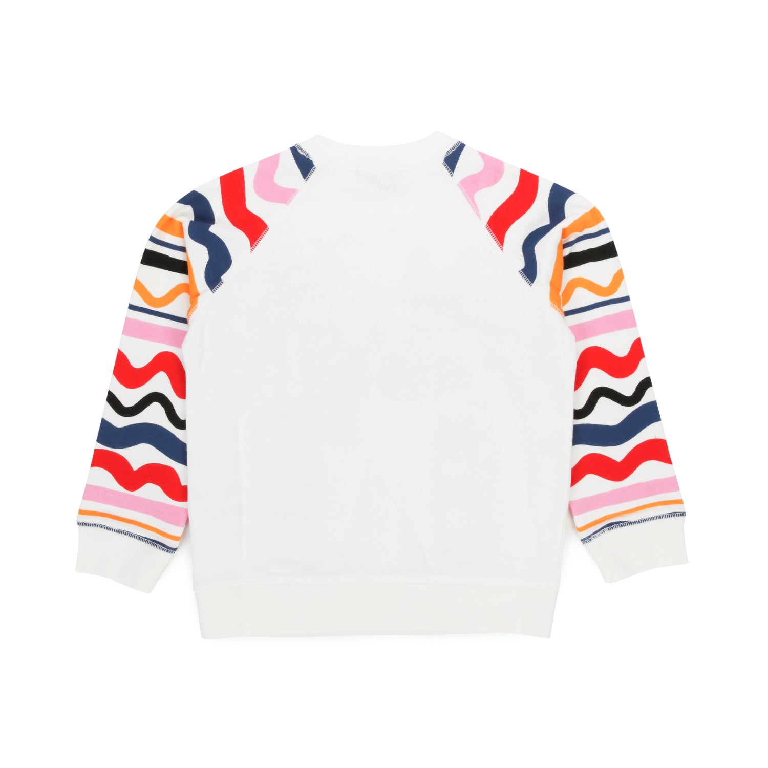 FELPA ZEBRE BIANCA E MULTICOLOR BAMBINO - annameglio.com abbigliamento moda