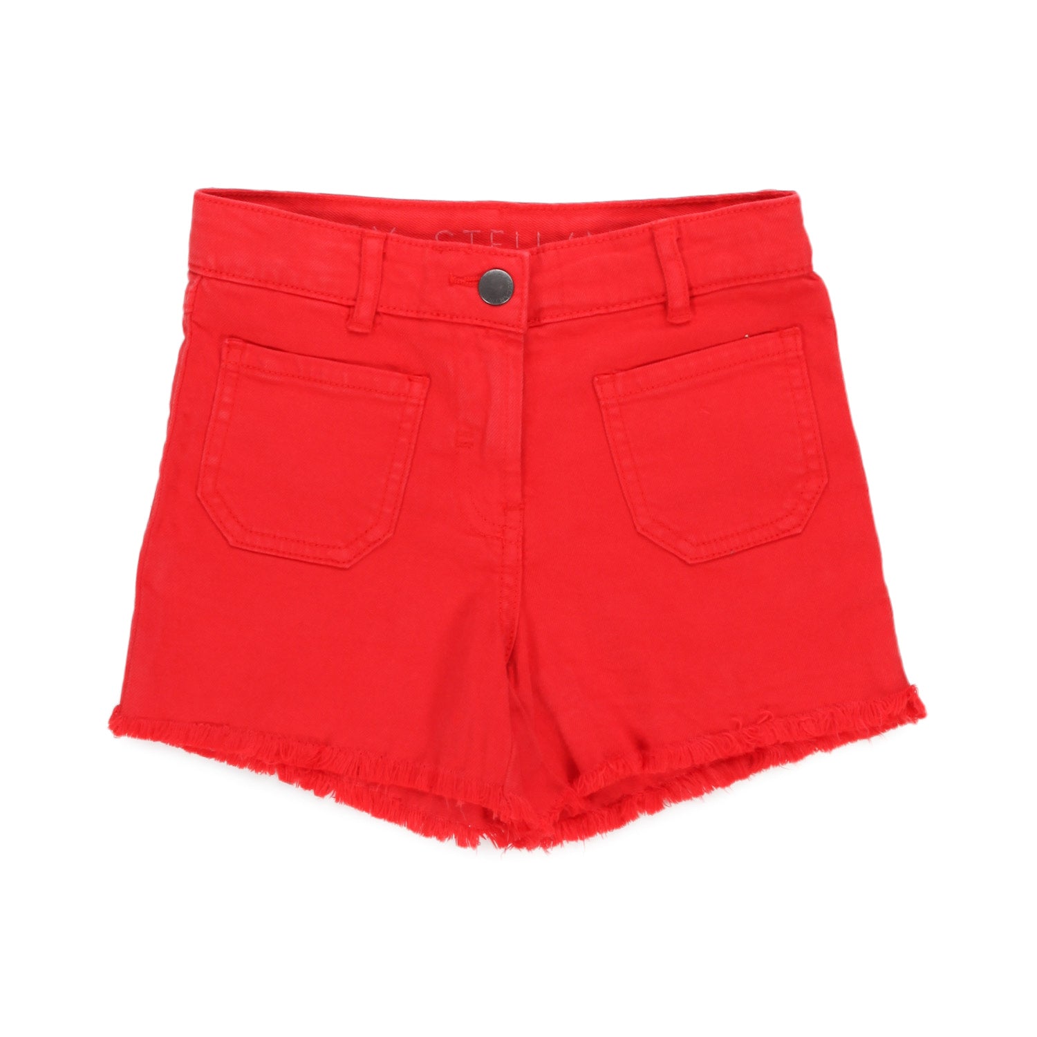 SHORTS ROSSI SFRANGIATI BAMBINA E TEEN - annameglio.com abbigliamento moda