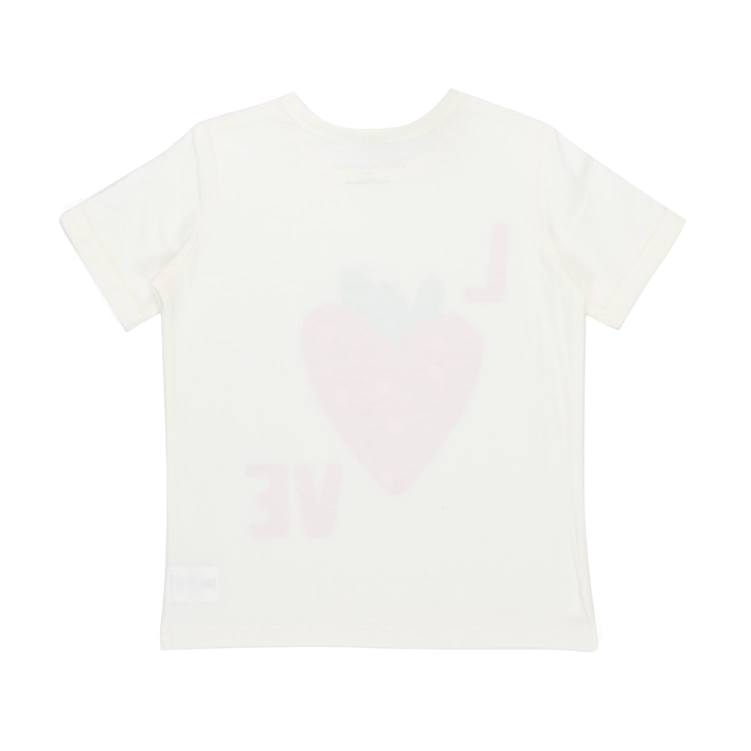 T-SHIRT BIANCO PANNA CON FRAGOLA BAMBINA - annameglio.com abbigliamento moda