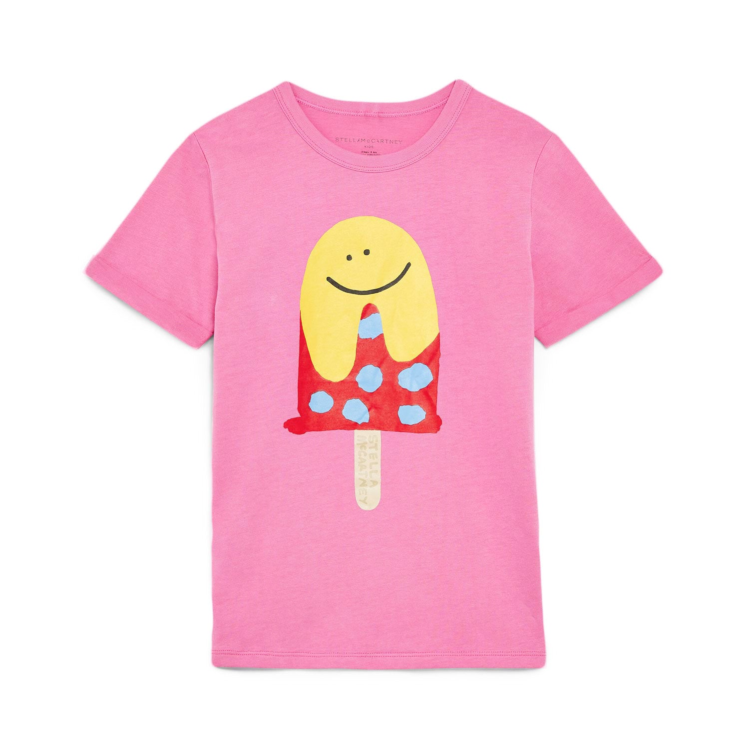 T-SHIRT ROSA CON GHIACCIOLO BAMBINA - annameglio.com abbigliamento moda