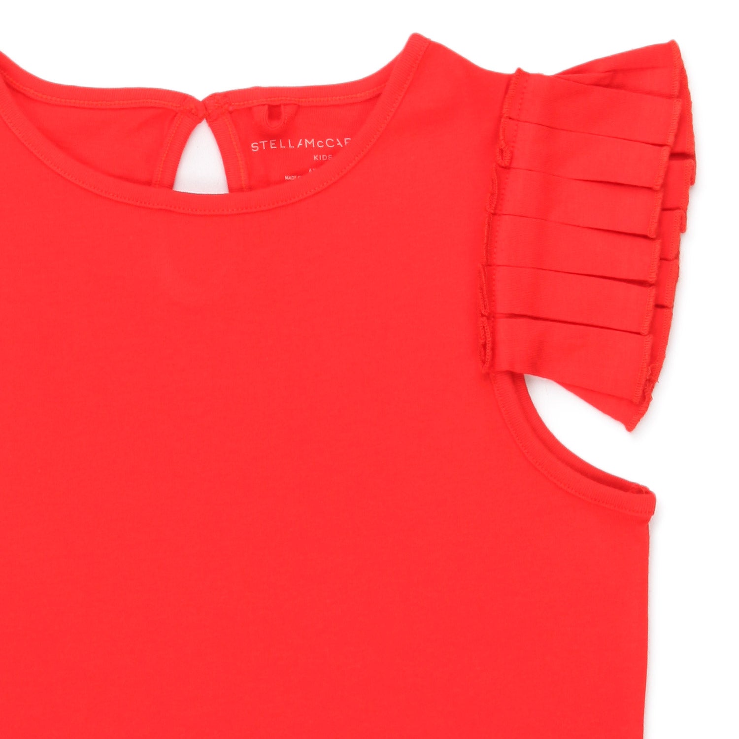 TOP ROSSO A CANOTTA BAMBINA - annameglio.com abbigliamento moda