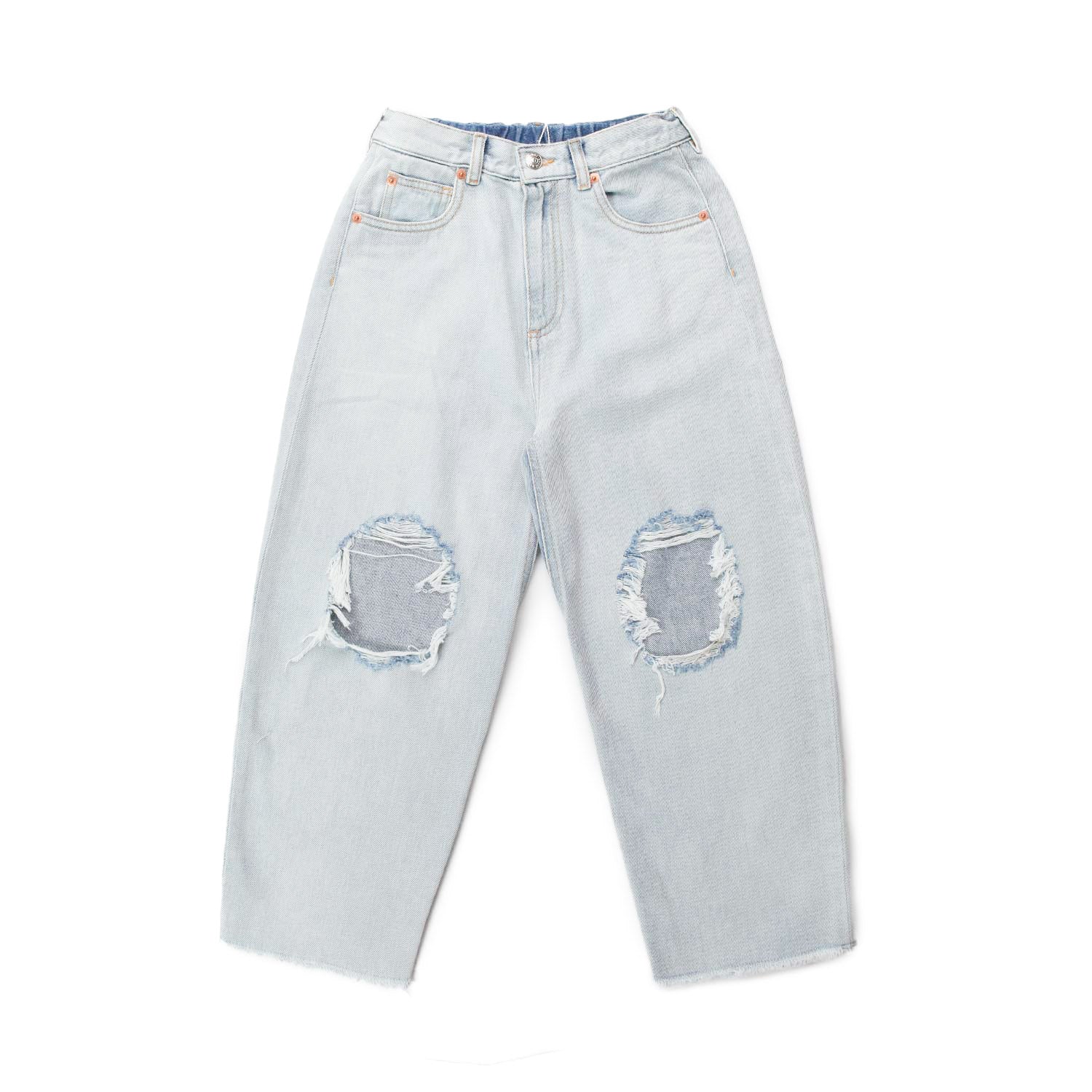 JEANS CON STRAPPI BAMBINA GIRL - annameglio.com abbigliamento moda