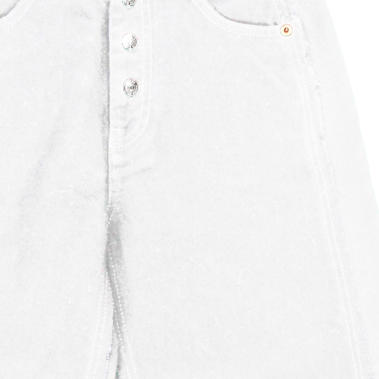 JEANS LOOSE FIT BIANCO BAMBINA E TEEN - annameglio.com abbigliamento moda