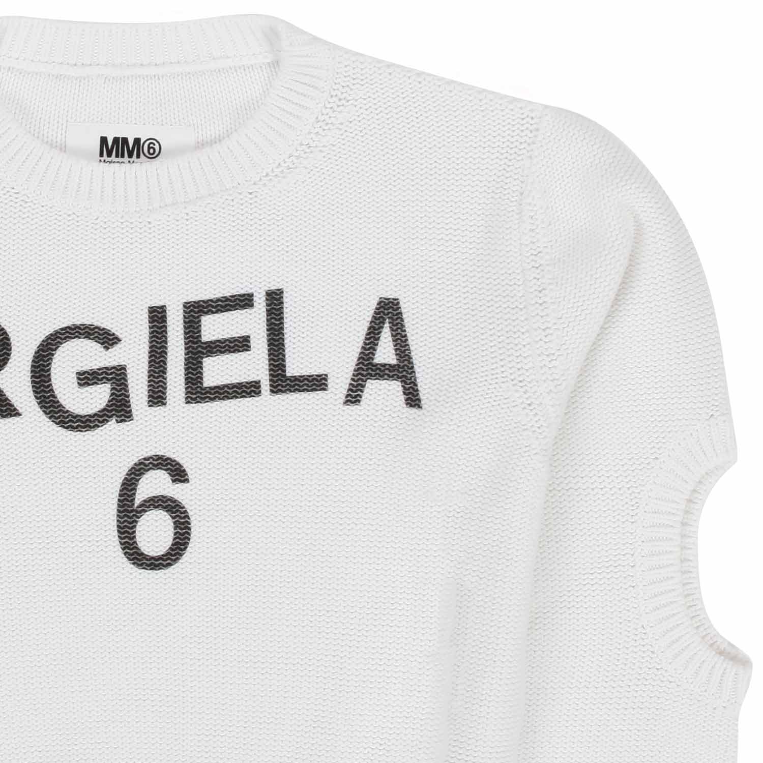 PULLOVER BIANCO BAMBINA GIRL - annameglio.com abbigliamento moda
