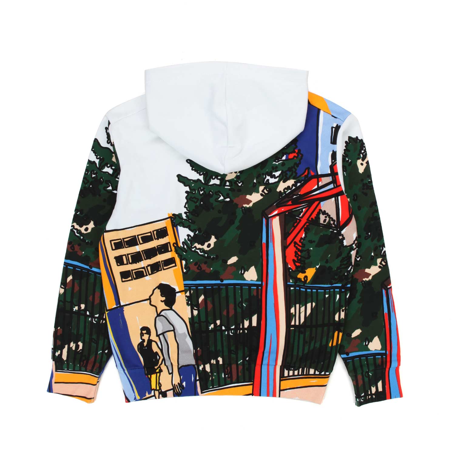 FELPA STREET BASKET MULTICOLOR BAMBINO E TEEN - annameglio.com abbigliamento moda