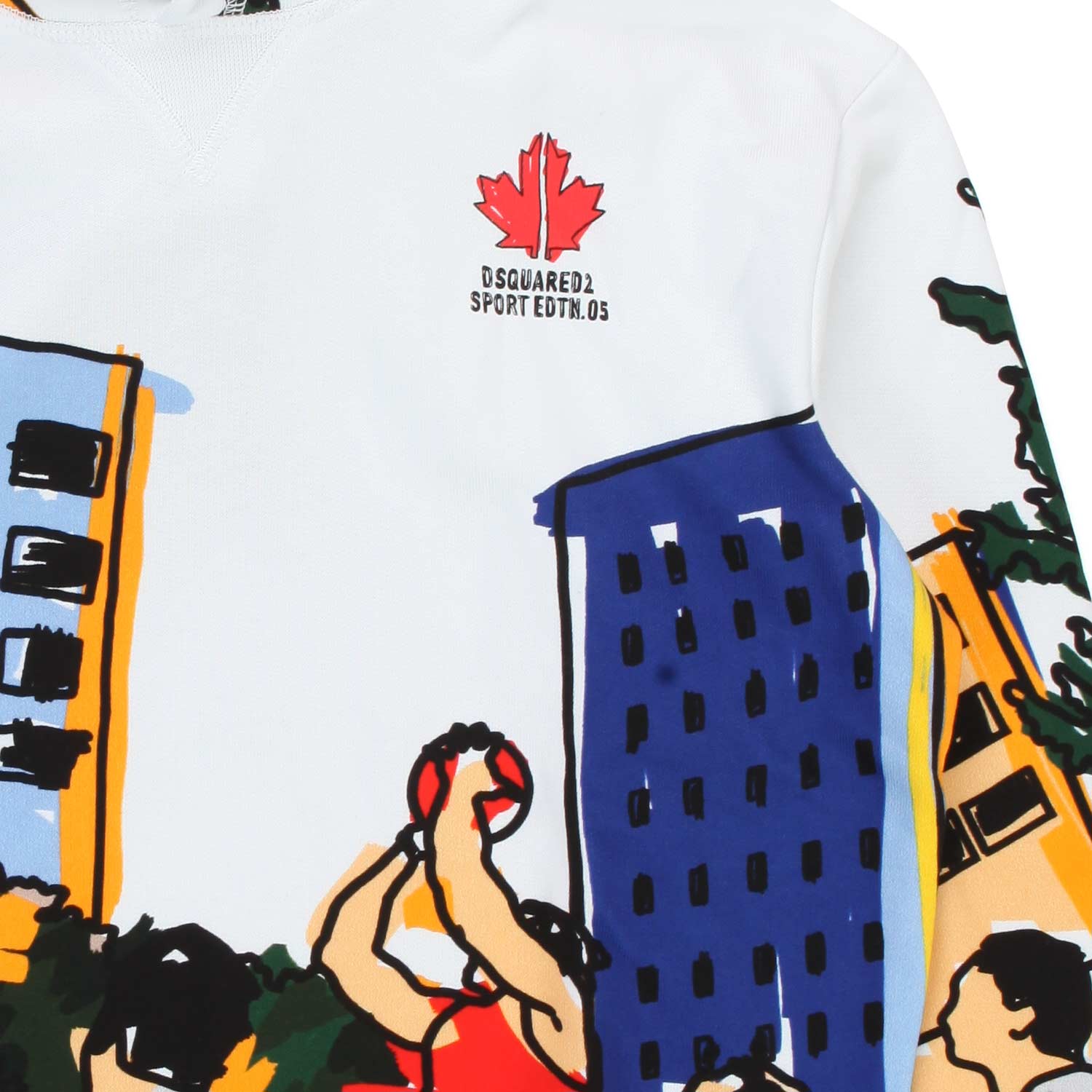 FELPA STREET BASKET MULTICOLOR BAMBINO E TEEN - annameglio.com abbigliamento moda