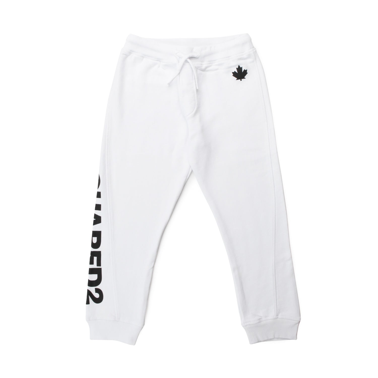 PANTALONE TUTA D2 BIANCO BAMBINO E TEEN - annameglio.com abbigliamento moda