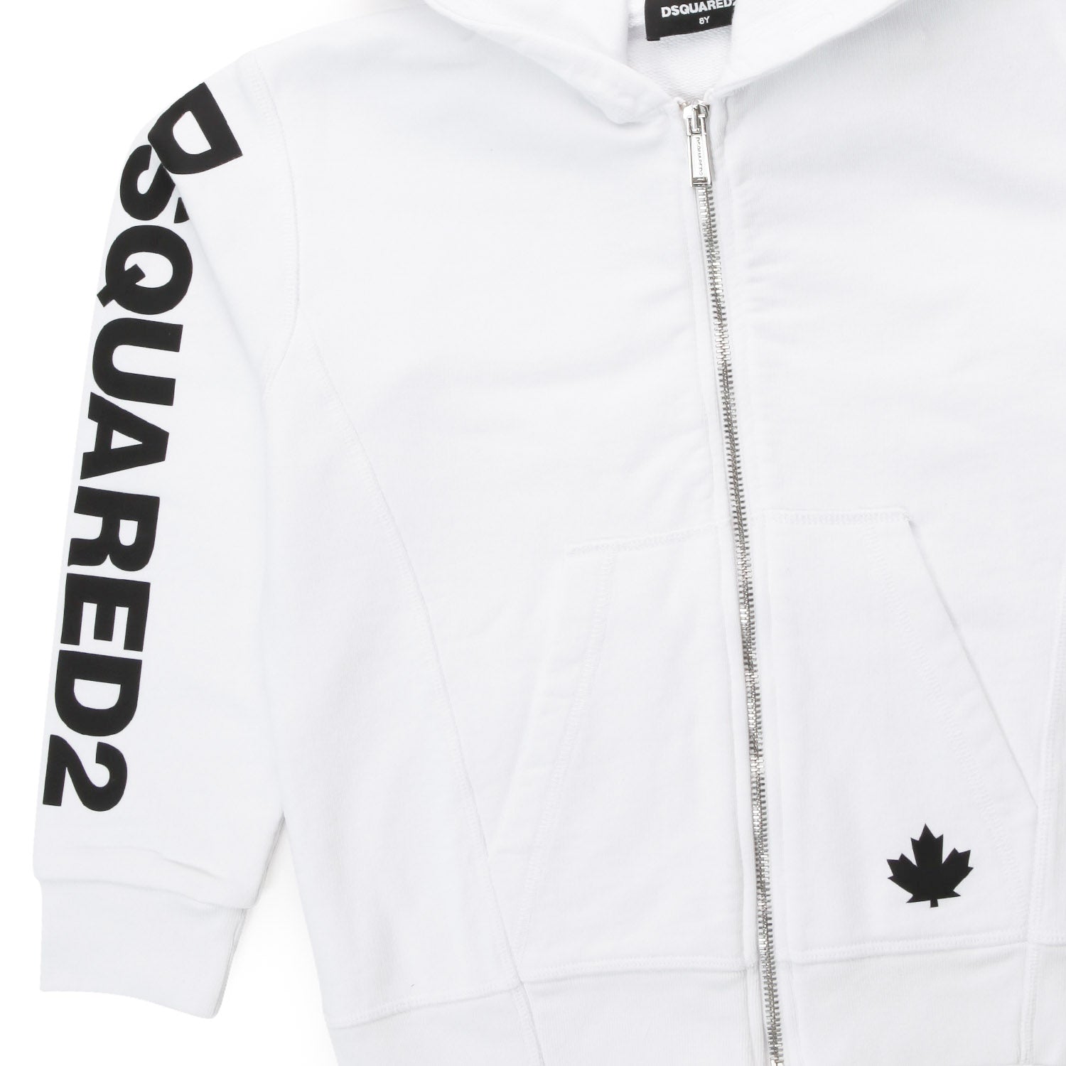 FELPA HOODIE UNISEX BIANCA JR E TEEN - annameglio.com abbigliamento moda