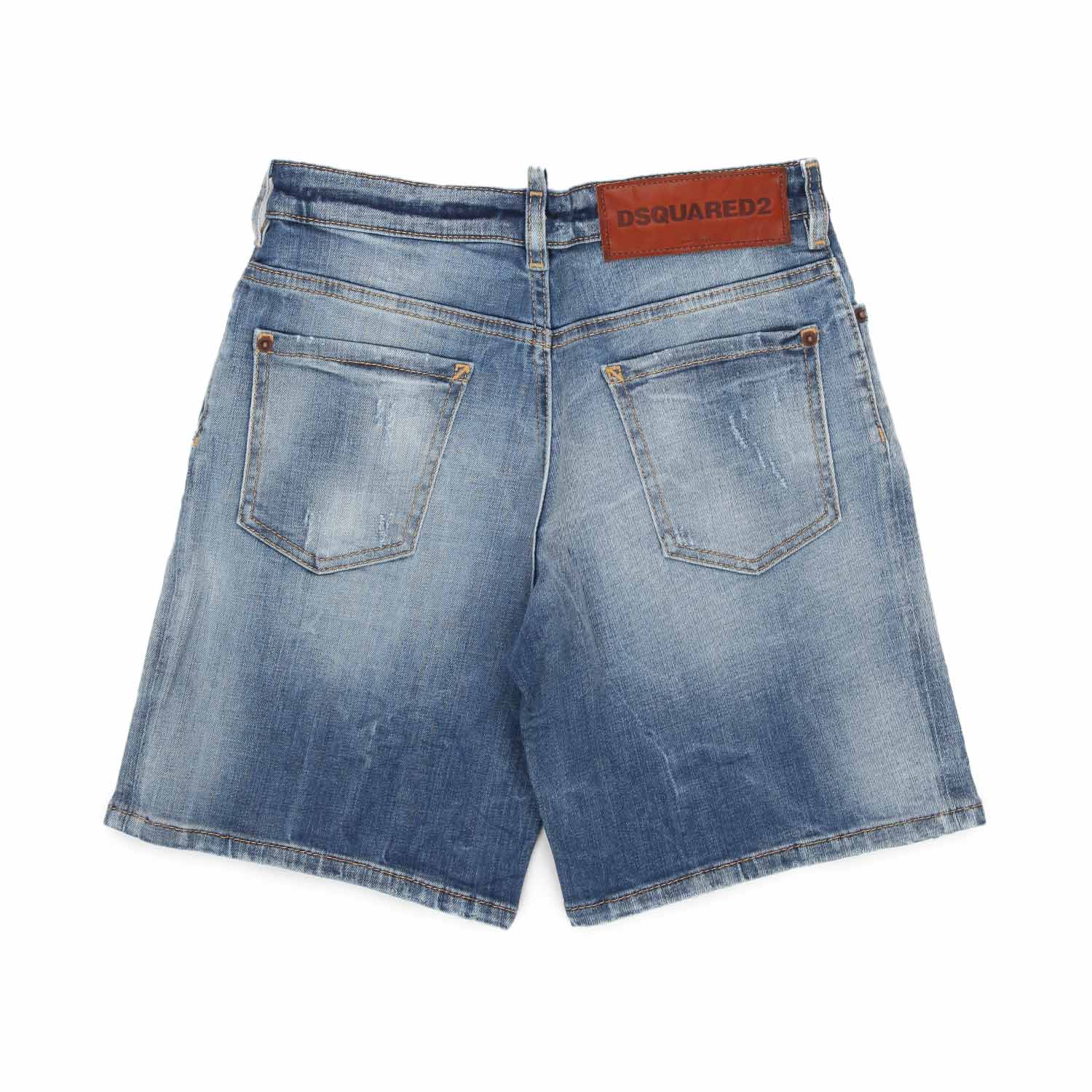 PANTALONCINO DI JEANS CHIARO BAMBINO E TEEN - annameglio.com abbigliamento moda