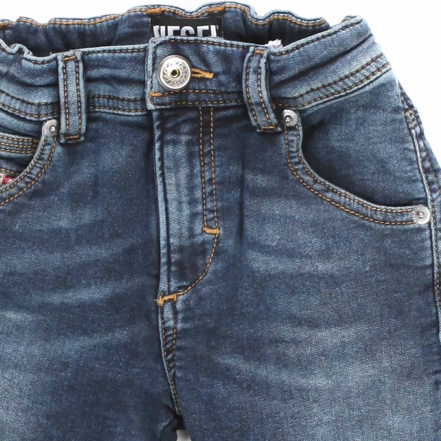 BERMUDA IN DENIM BLU SCURO BAMBINO E BEBÈ - annameglio.com abbigliamento moda