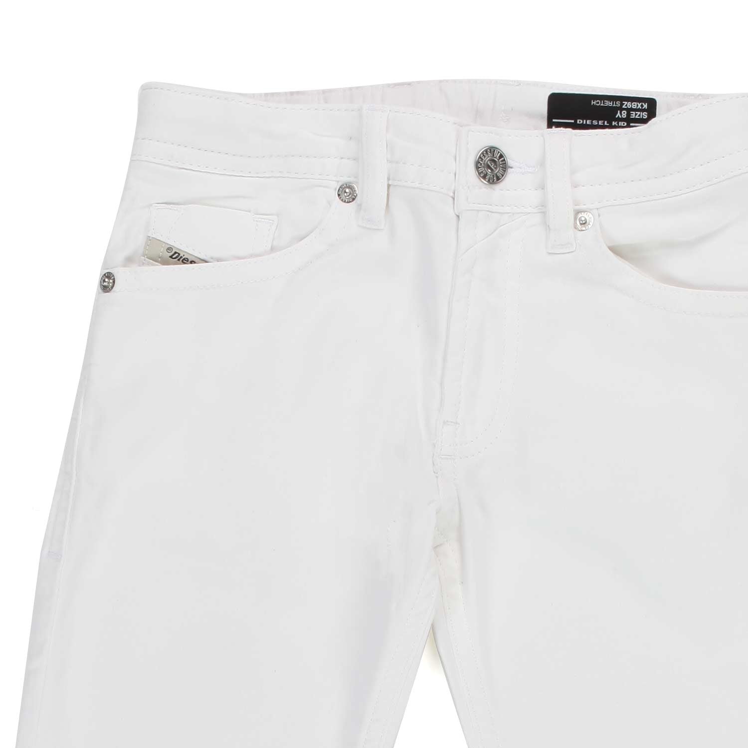 JEANS SLIM FIT BIANCO BAMBINO E TEEN - annameglio.com abbigliamento moda