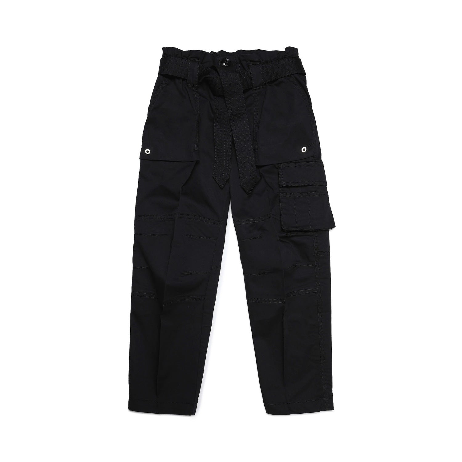 PANTALONE CARGO PEDRA NERO BAMBINA E TEEN - annameglio.com abbigliamento moda