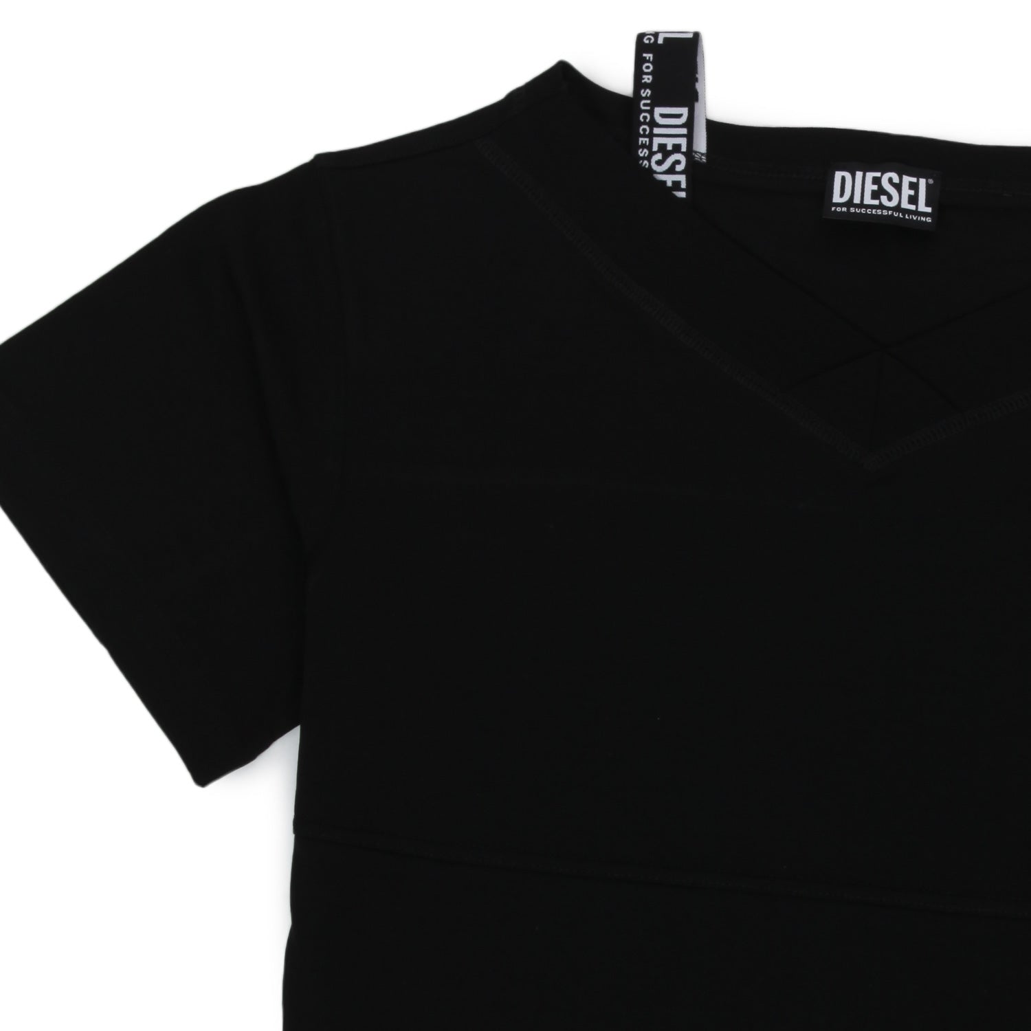 T-SHIRT NERA COTONE TEEN E BAMBINA - annameglio.com abbigliamento moda