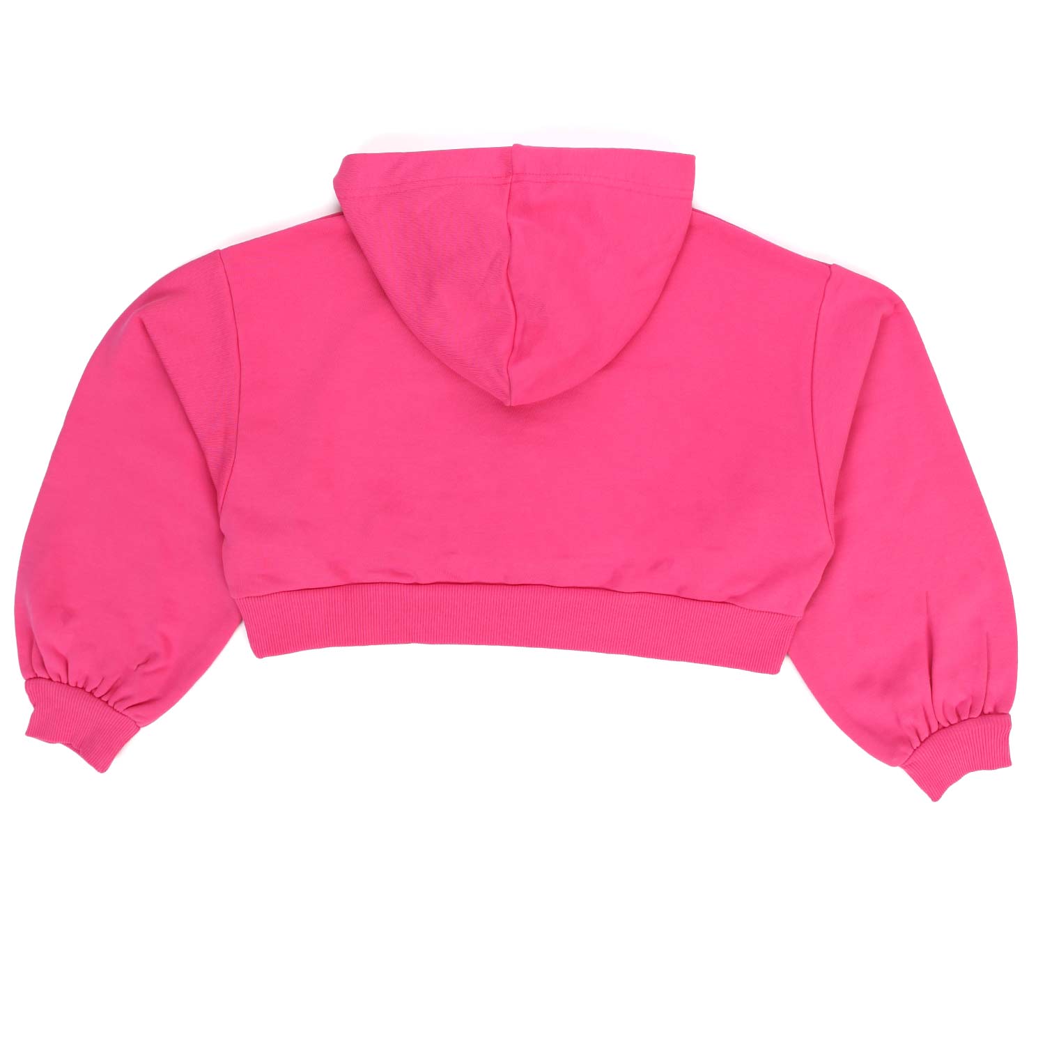 FELPA CROPPED FUCSIA BIMBA TEEN - annameglio.com abbigliamento moda