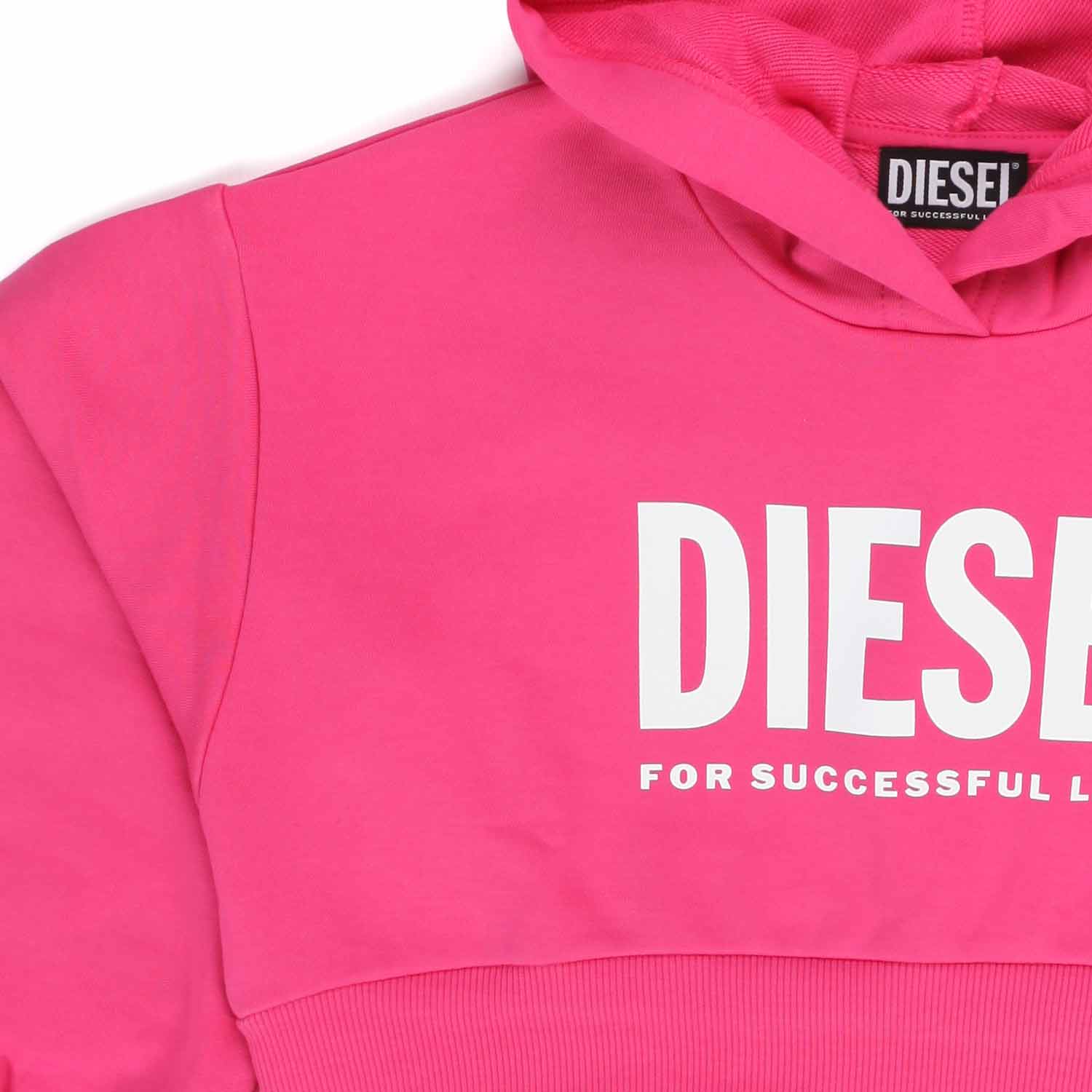 FELPA CROPPED FUCSIA BIMBA TEEN - annameglio.com abbigliamento moda