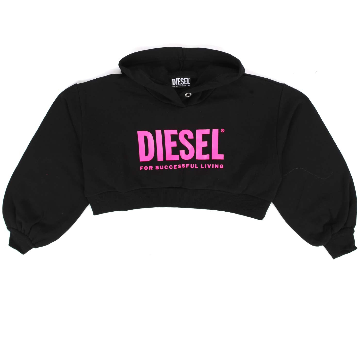 FELPA CROPPED NERA TEEN BAMBINA - annameglio.com abbigliamento moda