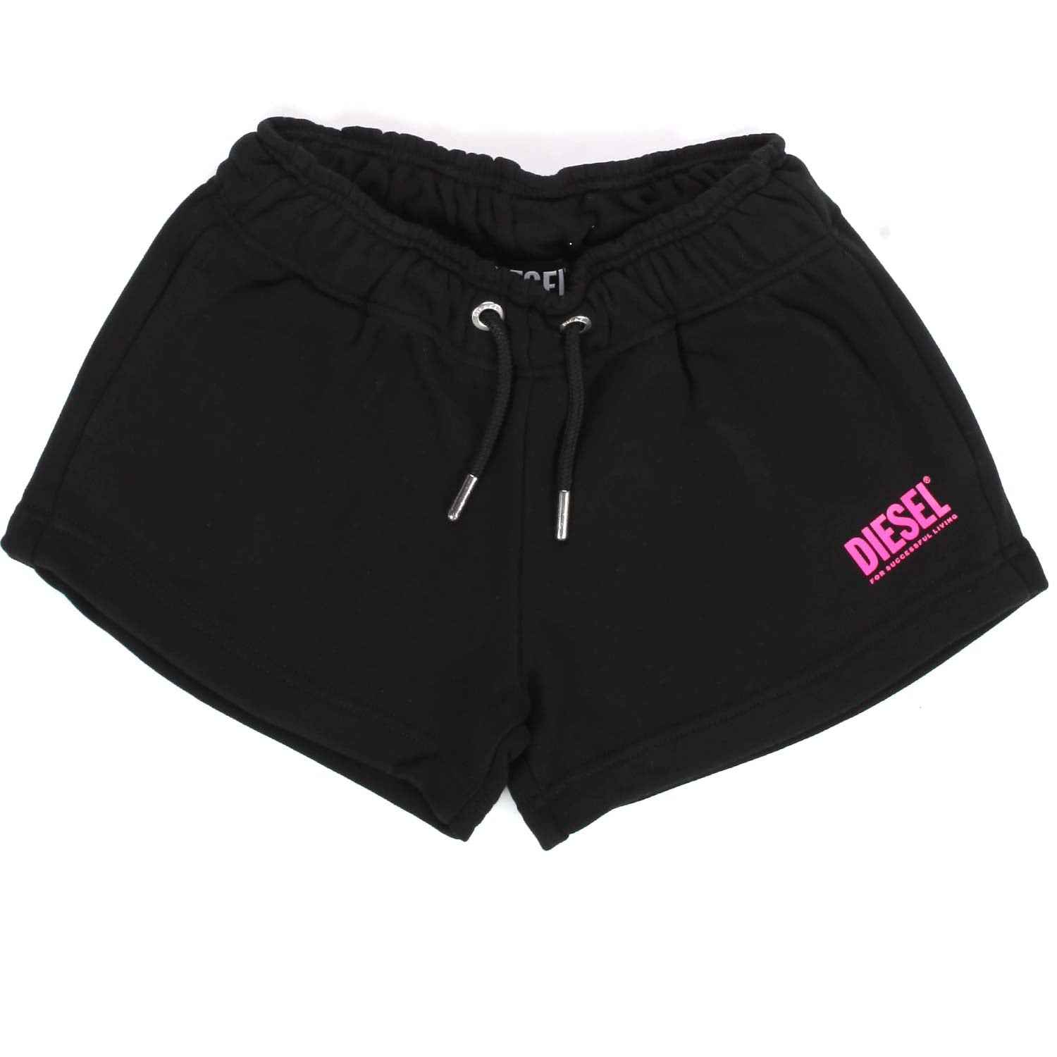 SHORTS IN FELPA NERI E FUCSIA BAMBINA E TEEN - annameglio.com abbigliamento moda
