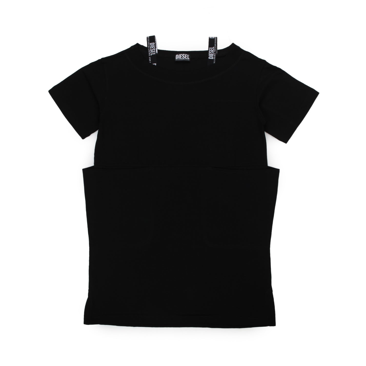 ABITO T-SHIRT NERO BAMBINA E TEENAGER - annameglio.com abbigliamento moda