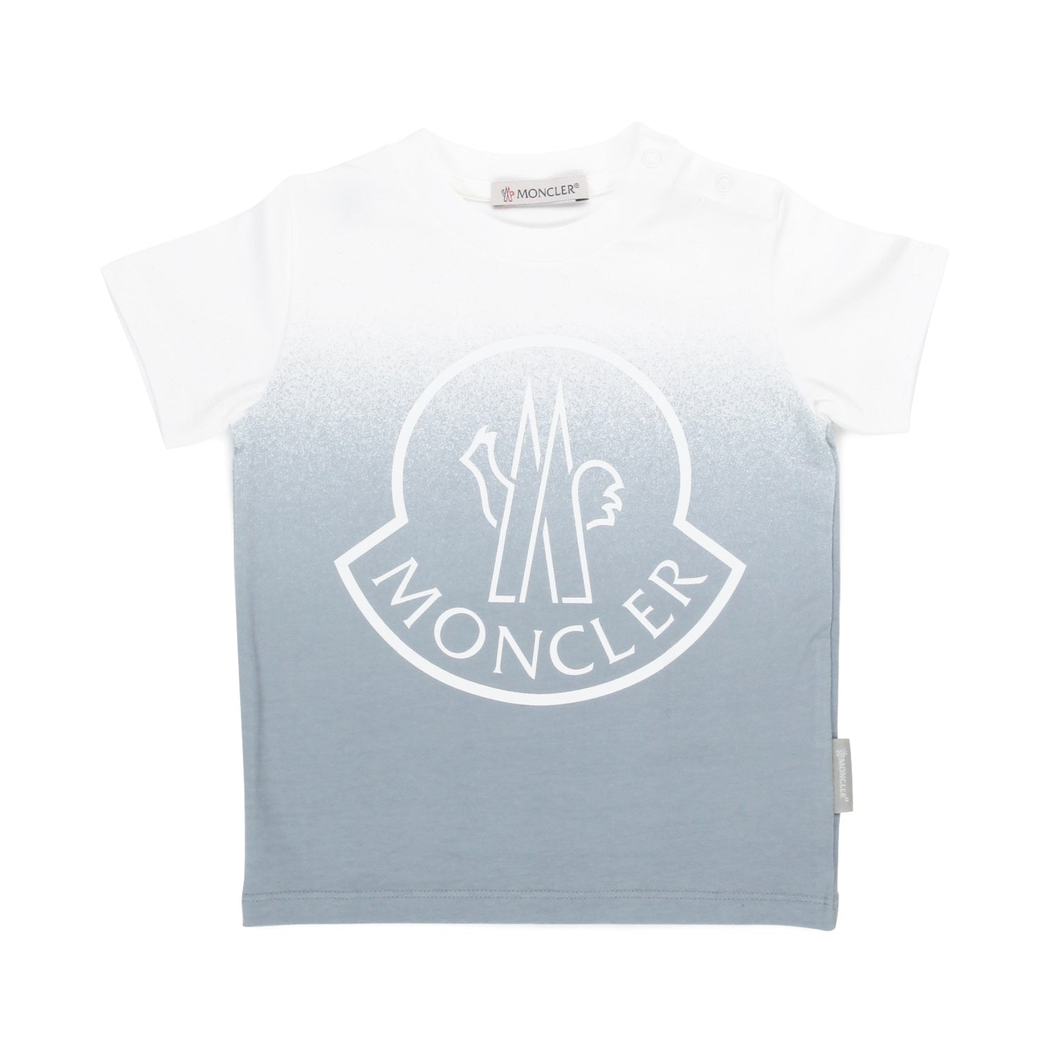 T-SHIRT BIANCA E POLVERE SFUMATA BABY - annameglio.com abbigliamento moda
