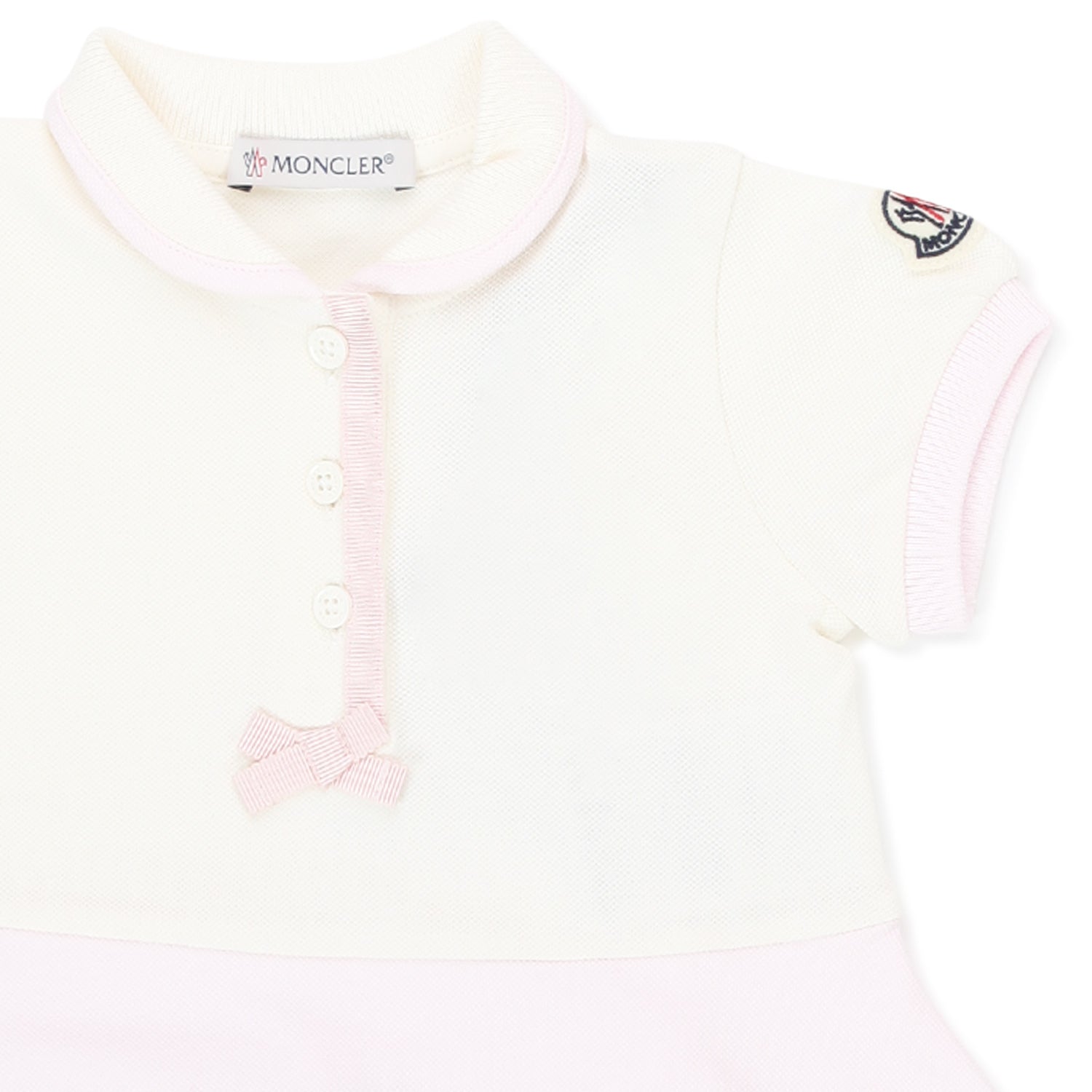 COMPLETINO PANNA E ROSA BAMBINA BEBÈ - annameglio.com abbigliamento moda