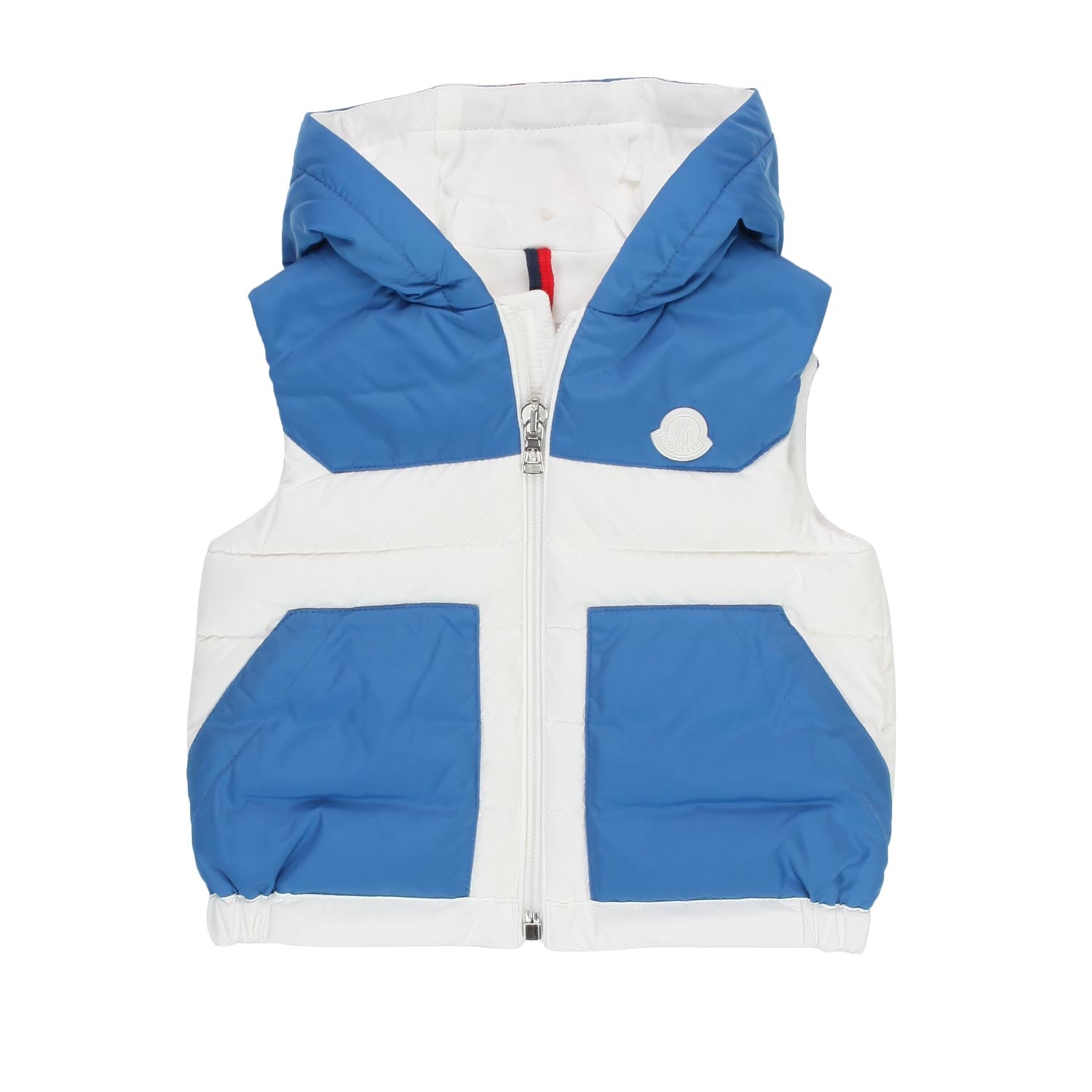 GILET RAIFFA BIANCO E AZZURRO BAMBINO E BEBÈ - annameglio.com abbigliamento moda