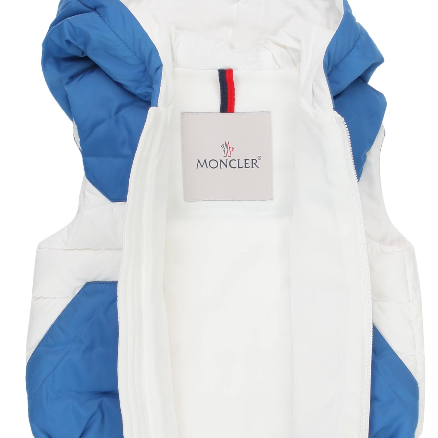 GILET RAIFFA BIANCO E AZZURRO BAMBINO E BEBÈ - annameglio.com abbigliamento moda