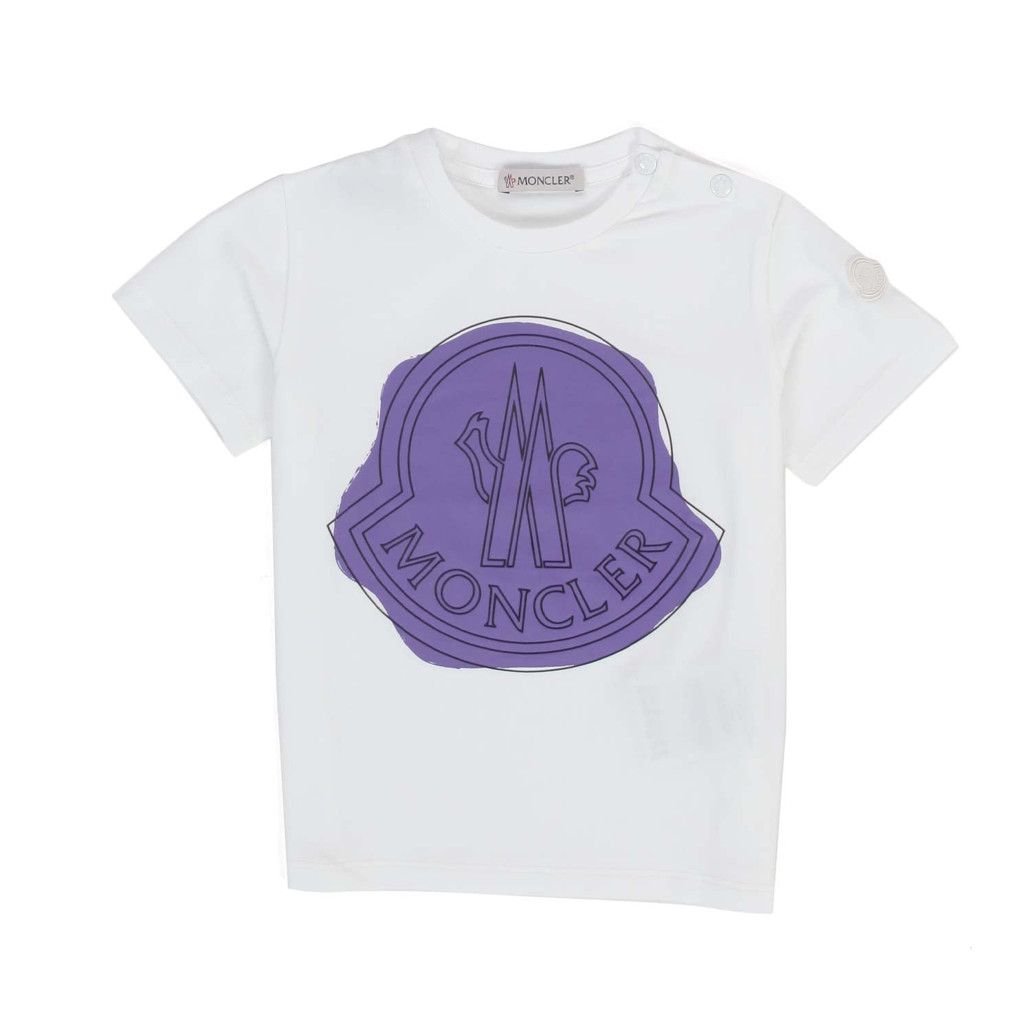 T-SHIRT LOGO VIOLA UNISEX - annameglio.com abbigliamento moda