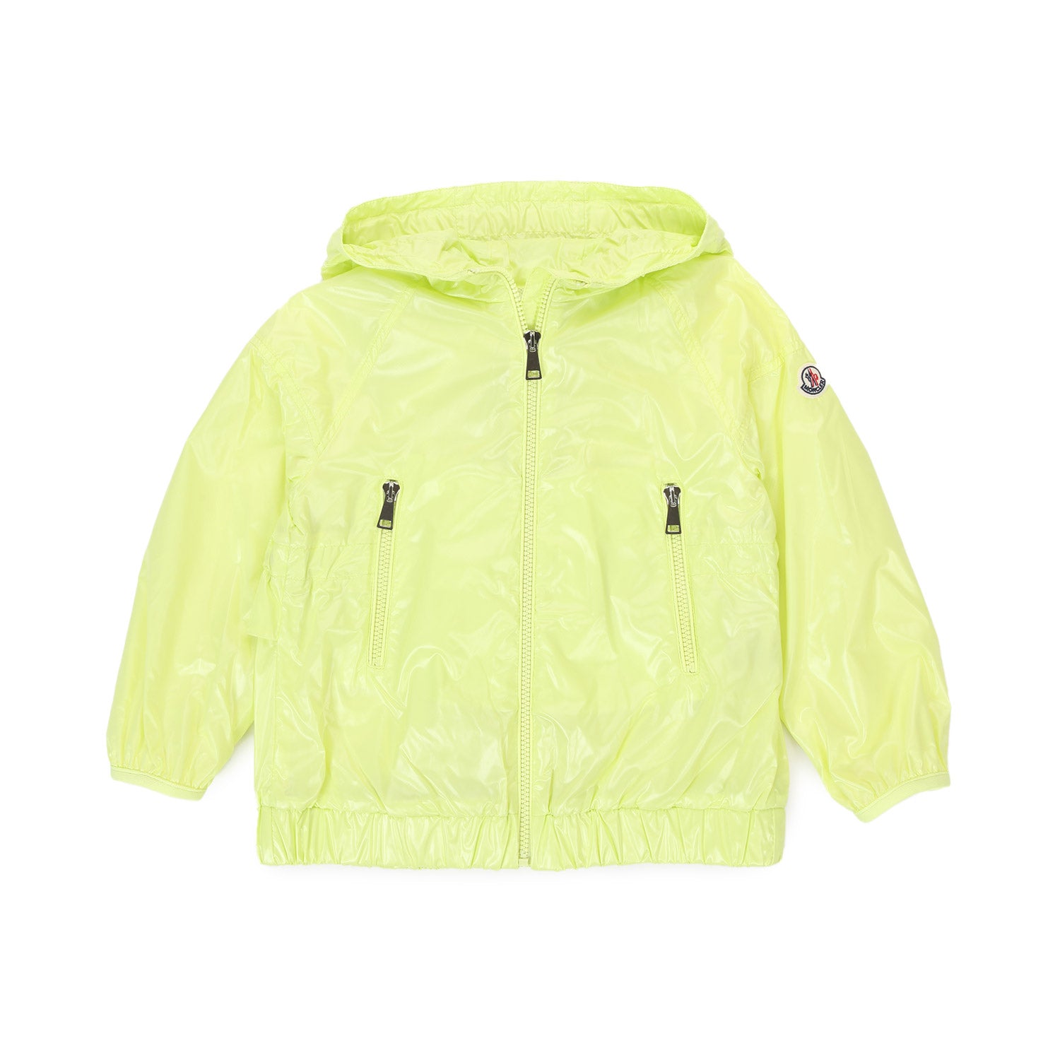 GIACCA NYLON TUPETI GIALLO FLUO BAMBINA E TEEN - annameglio.com abbigliamento moda