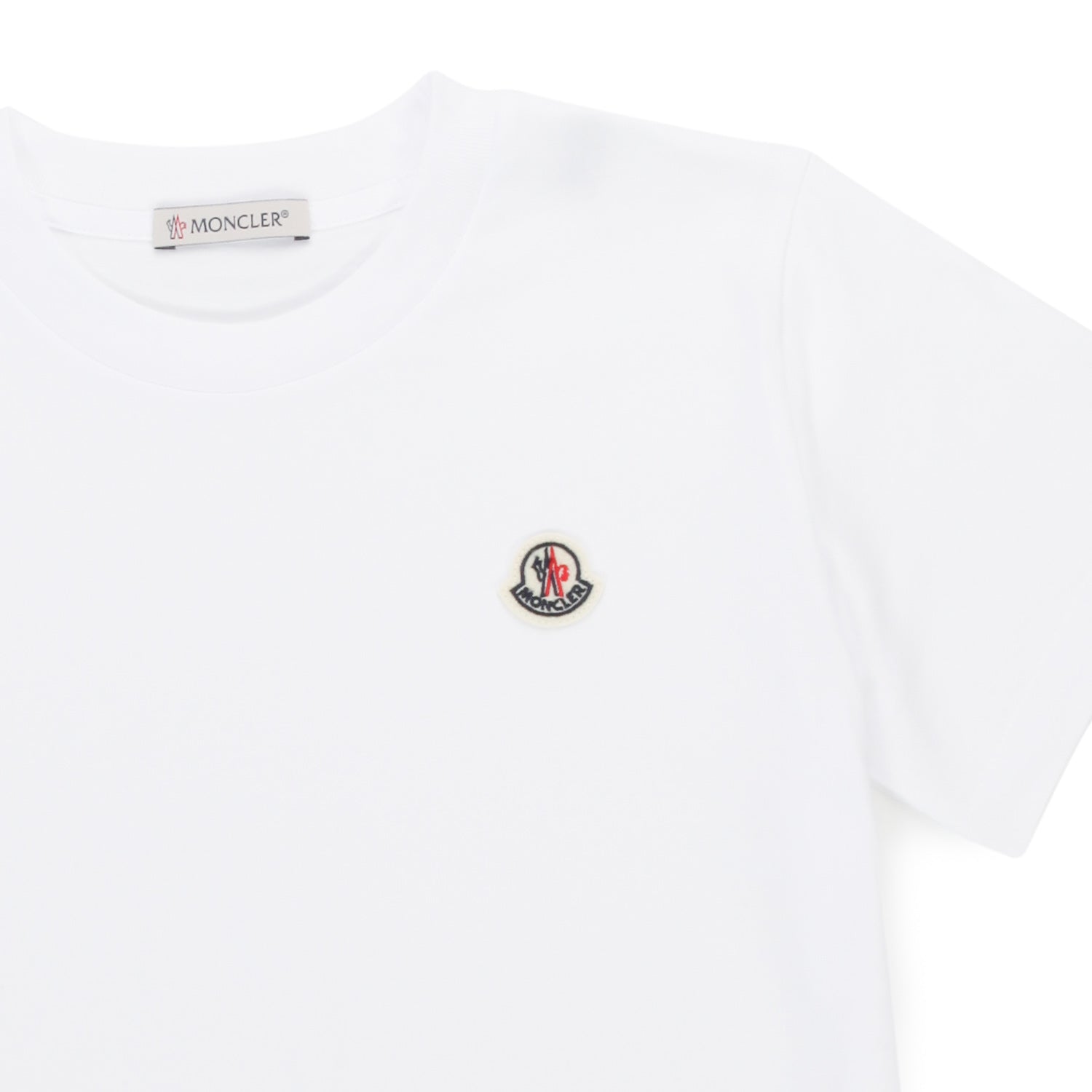 T-SHIRT BIANCA CON PATCH BAMBINO E TEEN - annameglio.com abbigliamento moda